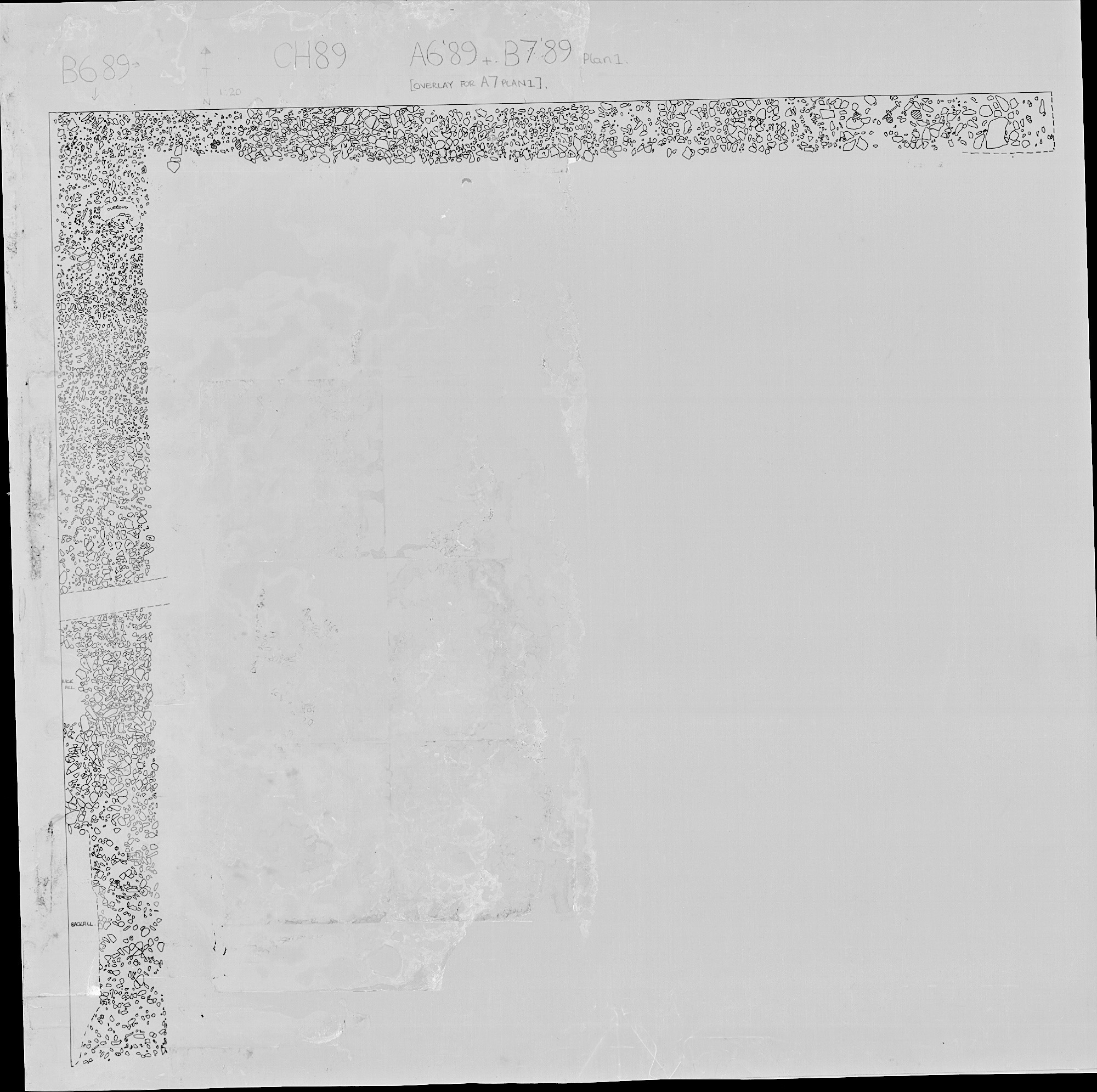 5. Plan 1 overlay of extra strip