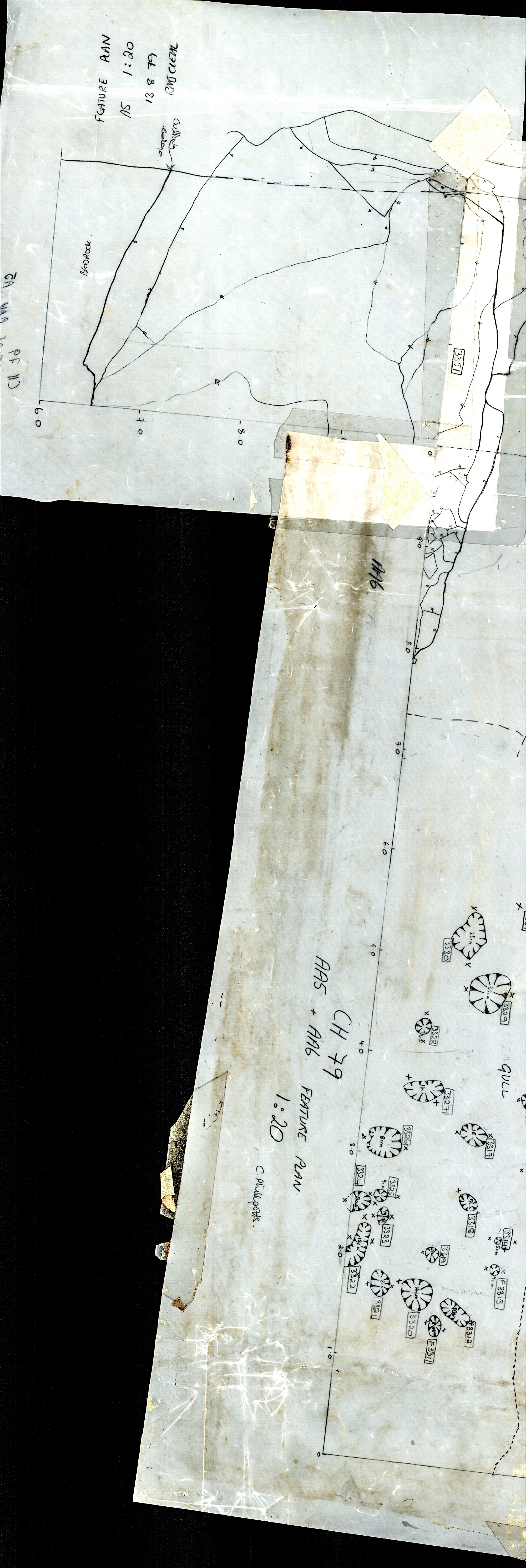 6. Feature plan with A5 and AA6 (hand)