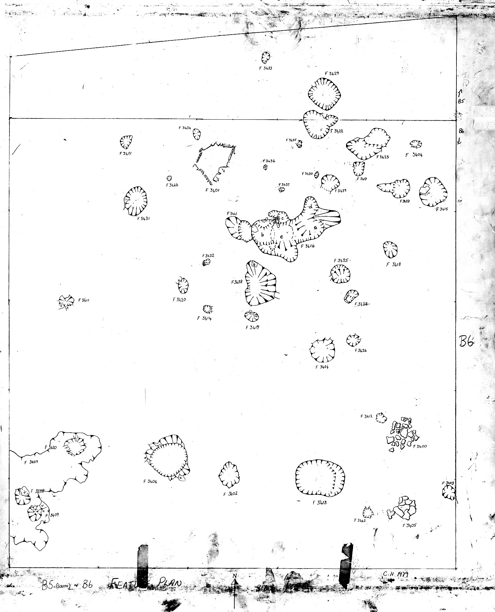 6. Feature Plan with B5 South (hand)