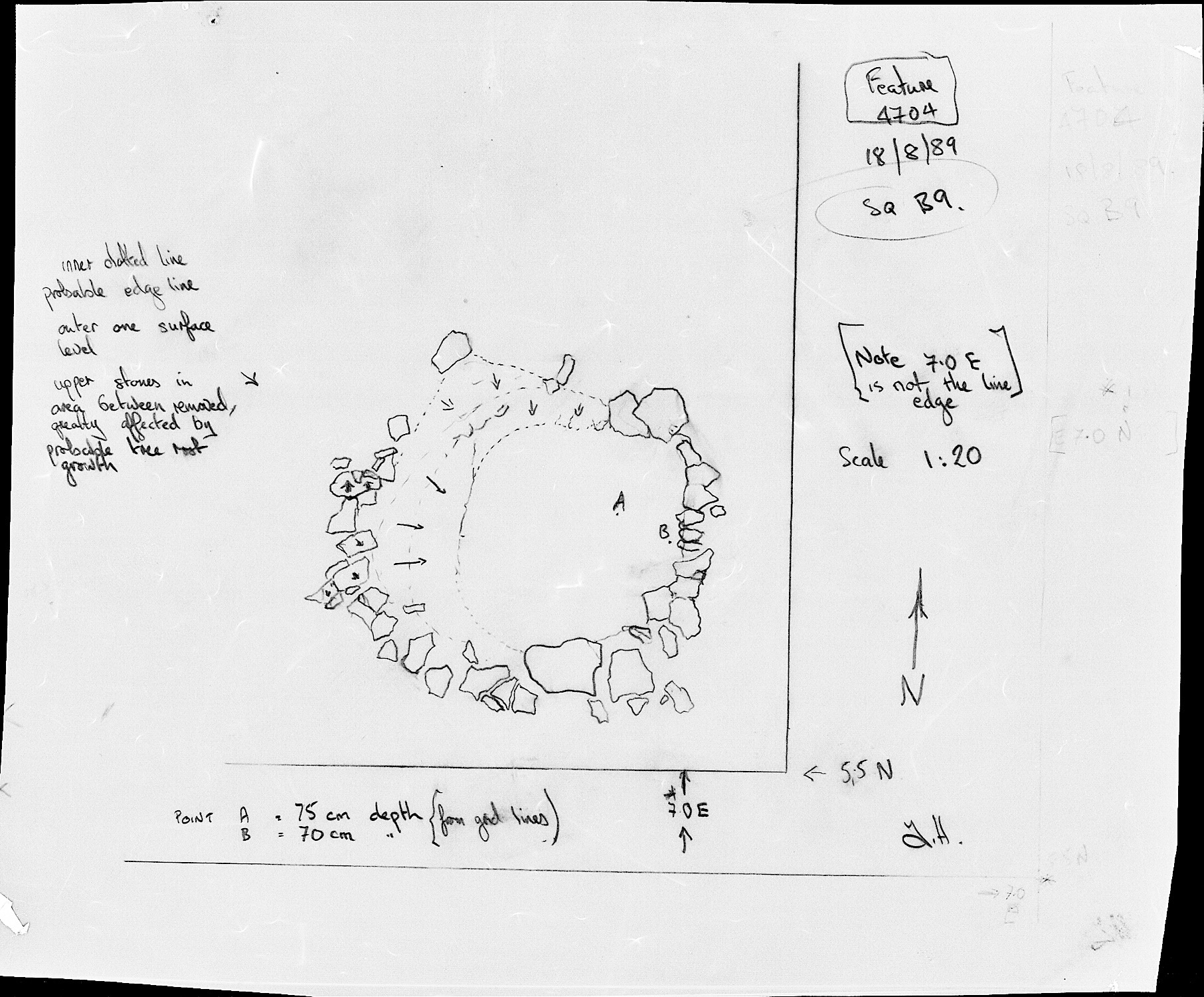 4. F04074 post-excavation plan