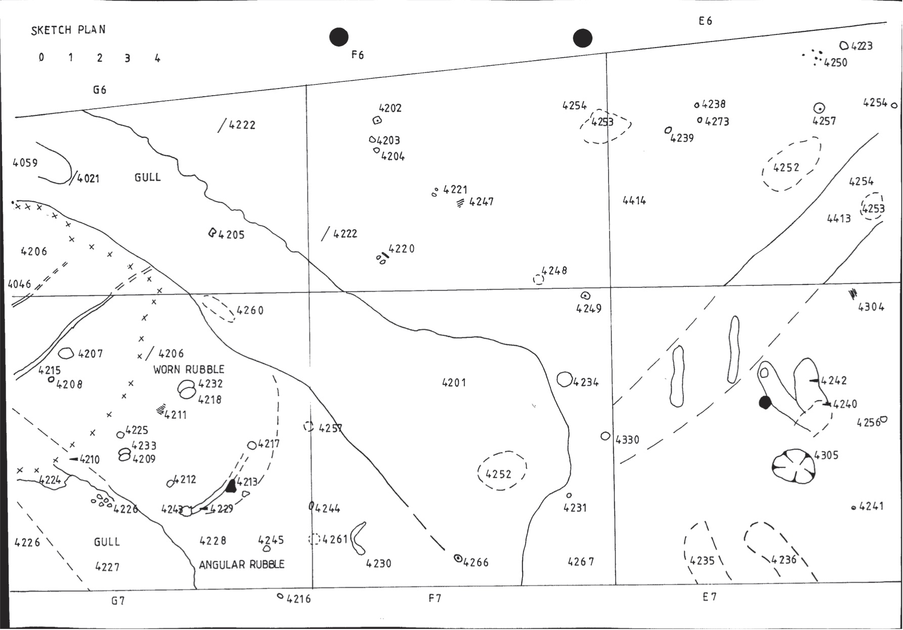 5. Feature sketch E6-G7