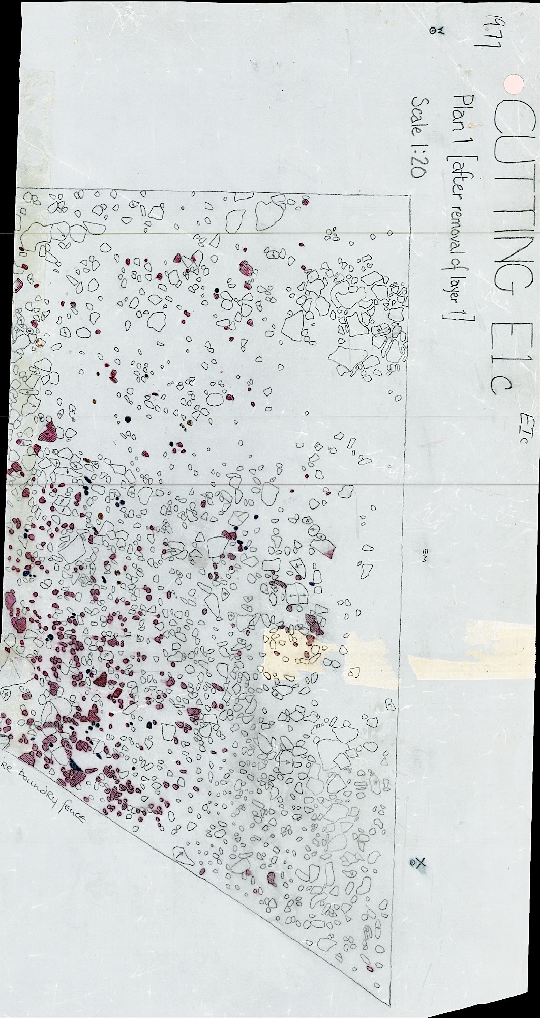 2. Plan 1 East (hand)