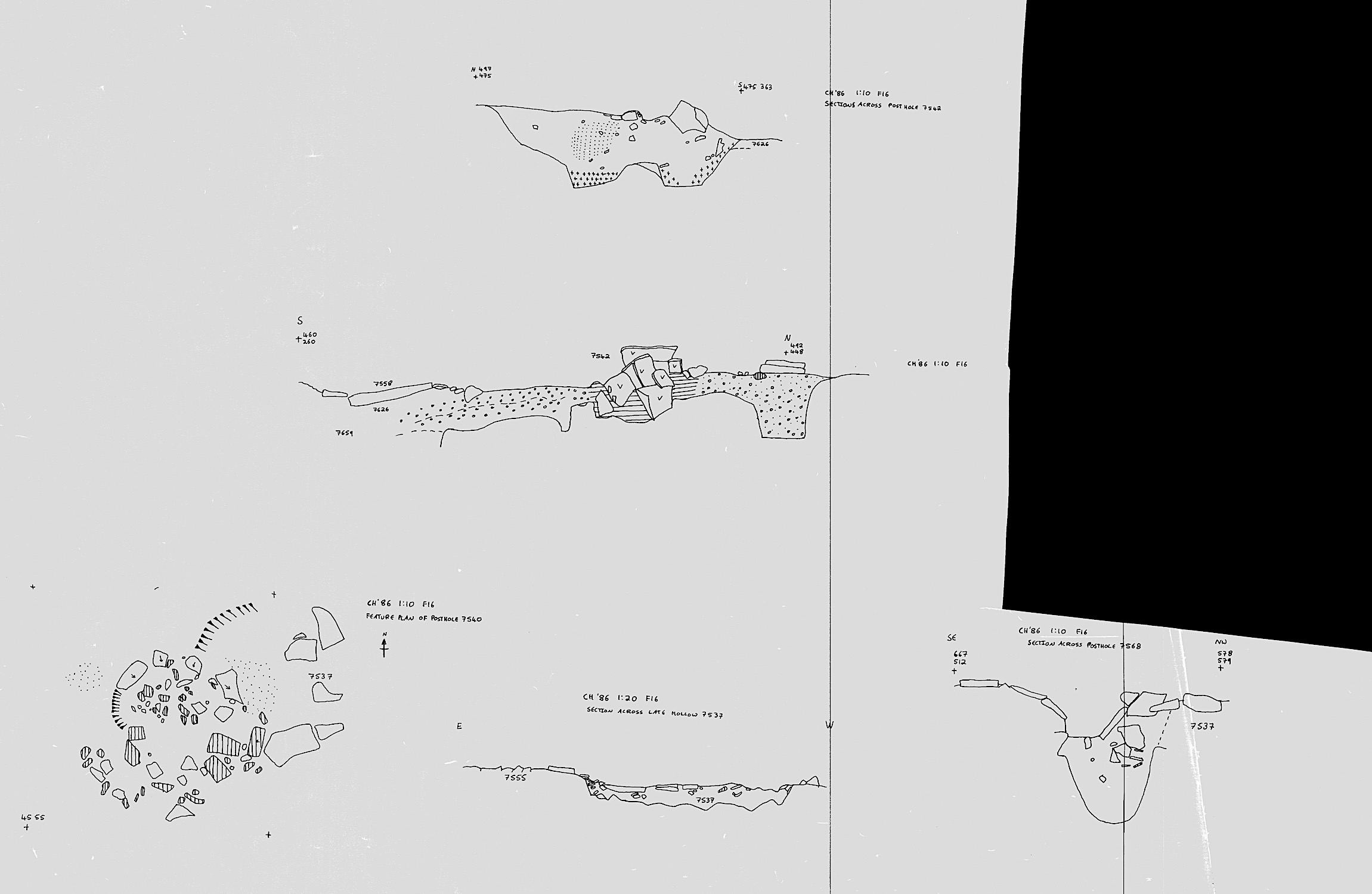 19. Various plans and sections
