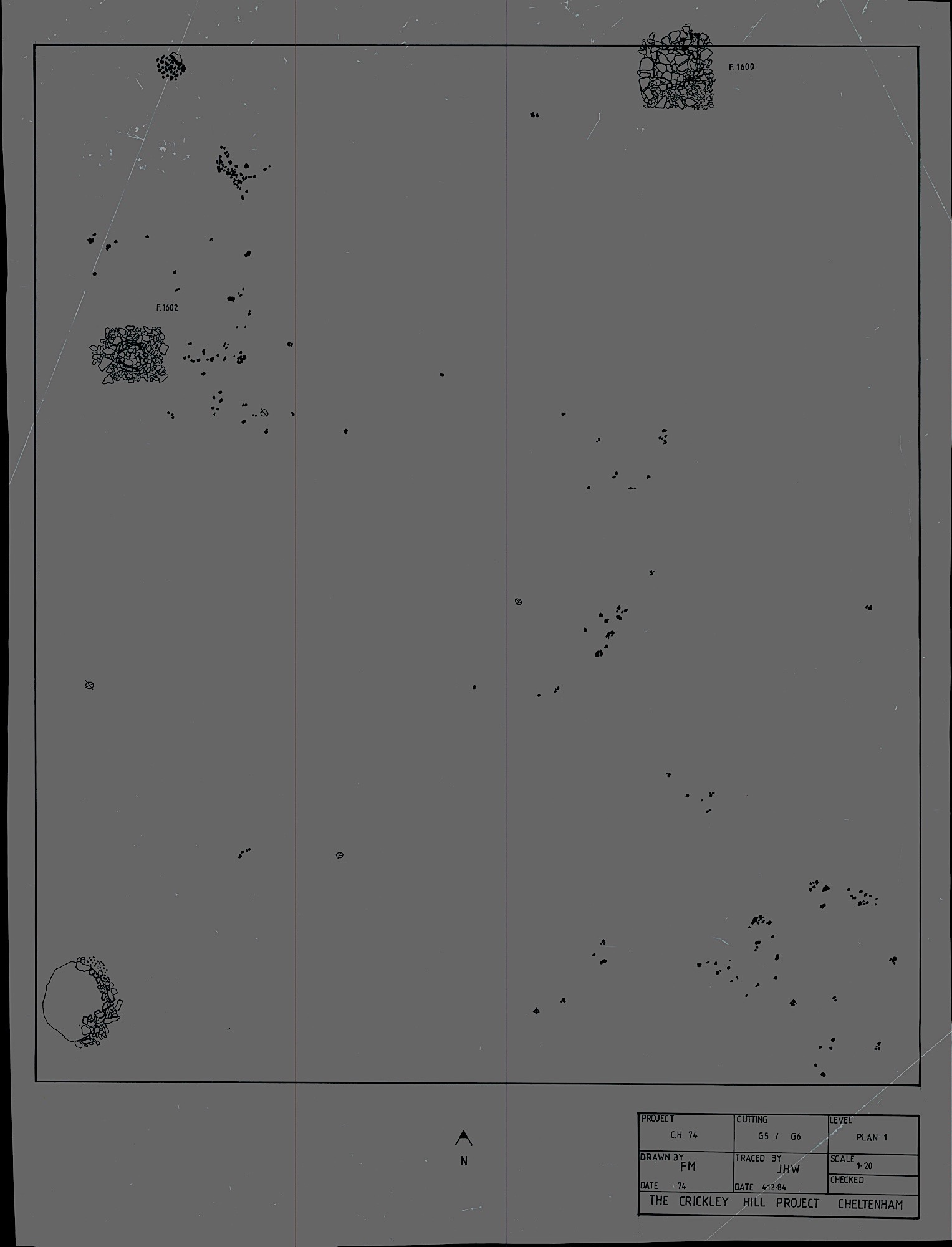 1. Plan 1 North with G5