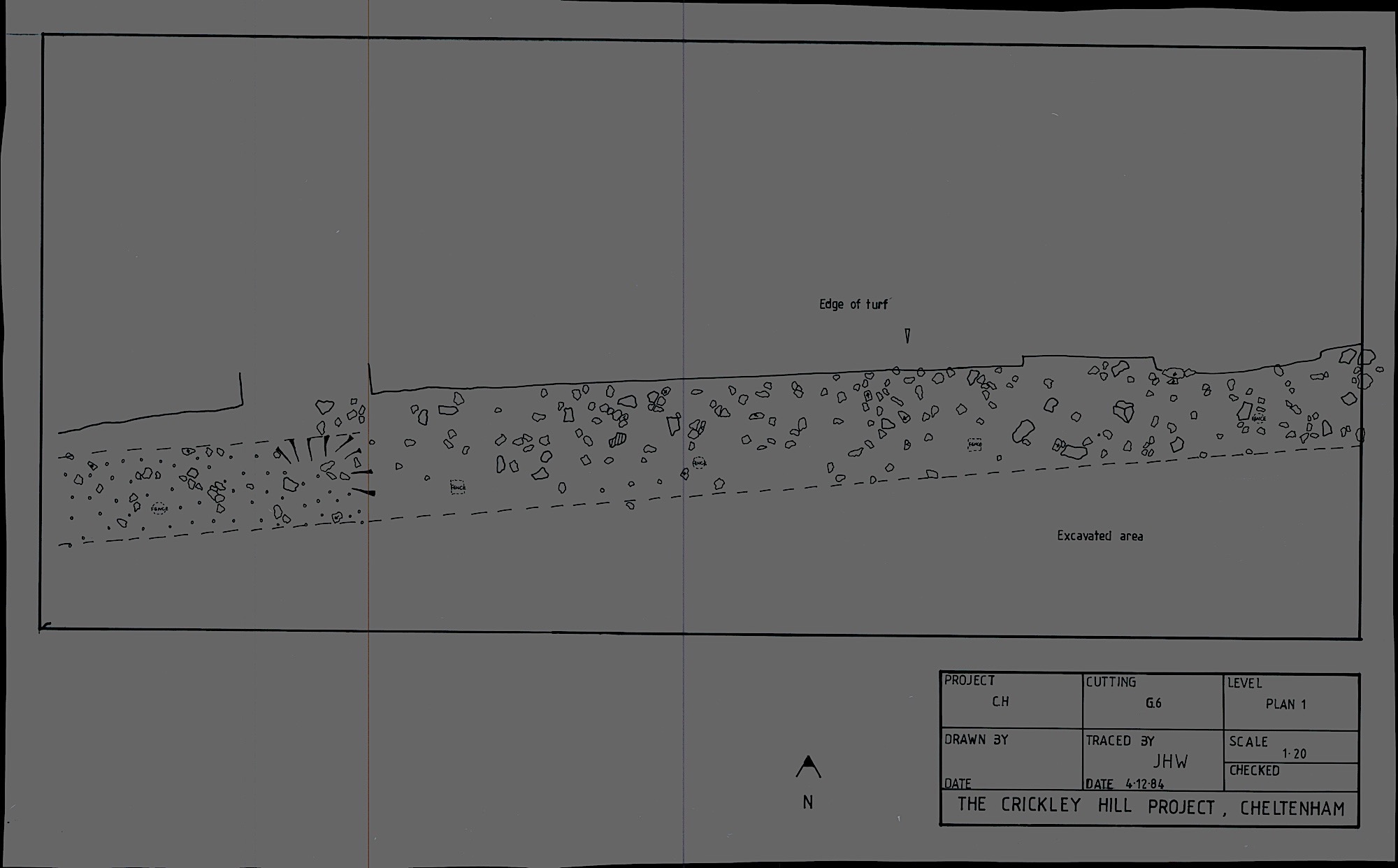4. Plan 1 Central under fence