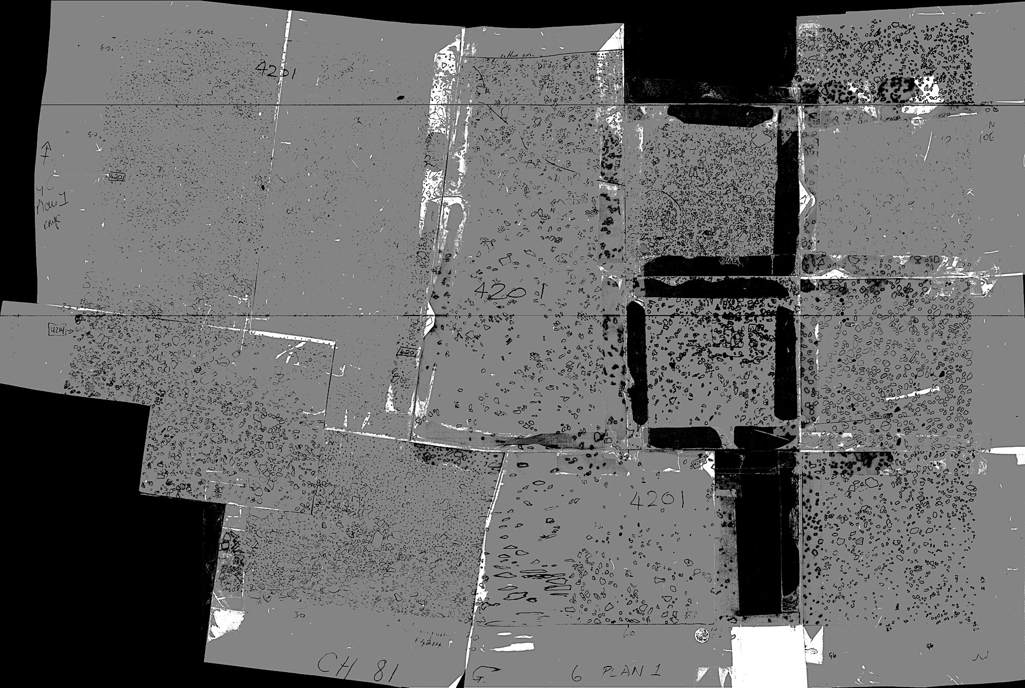 7. Plan 1 South (hand)