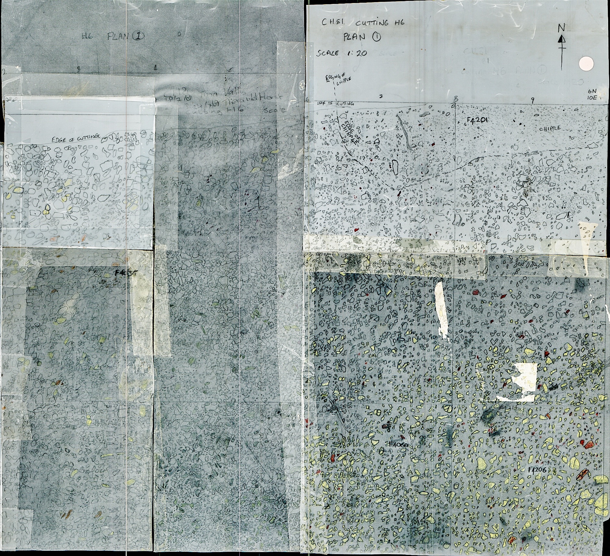 6. Plan 1 South (hand)