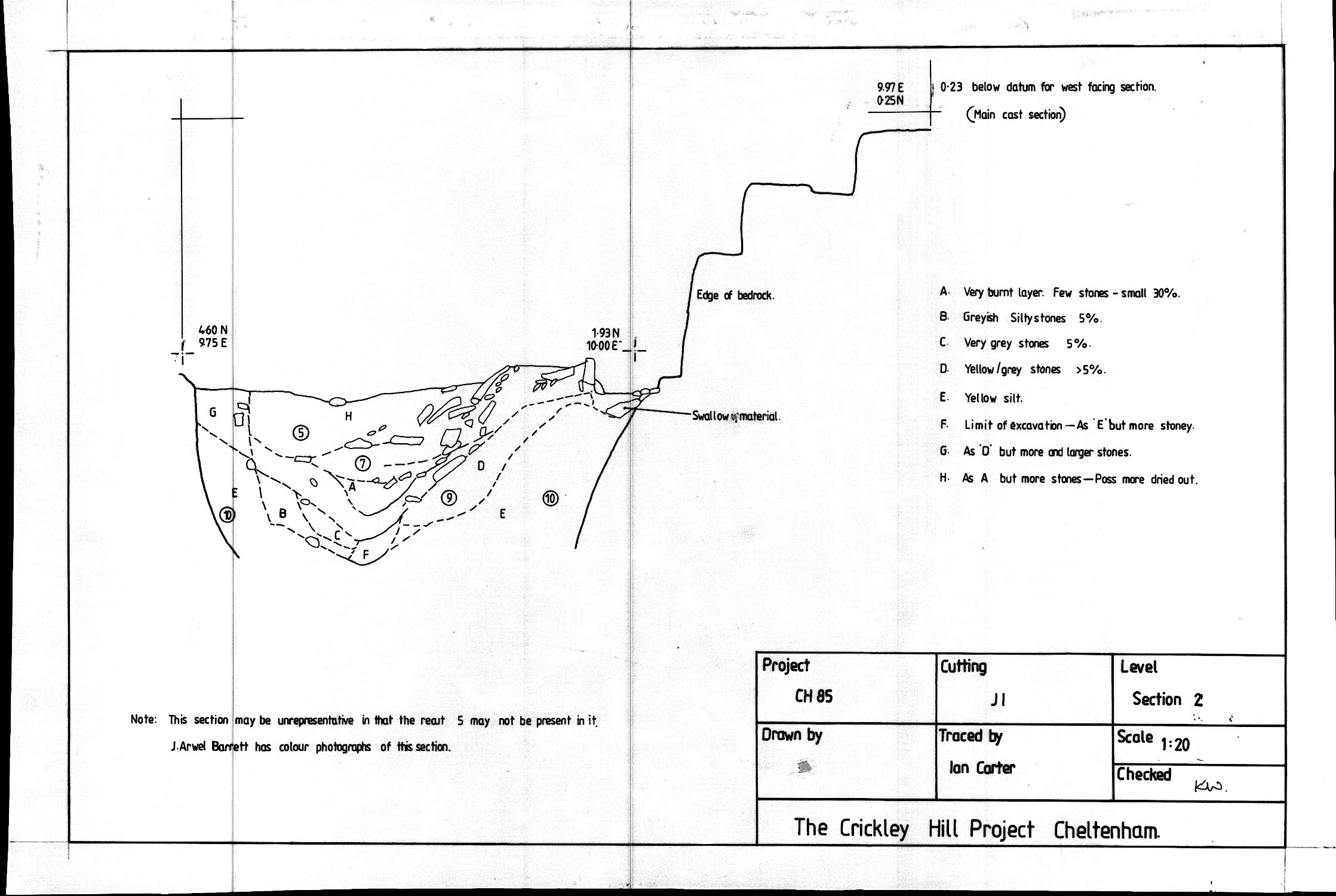 5. Section 2 across ditch