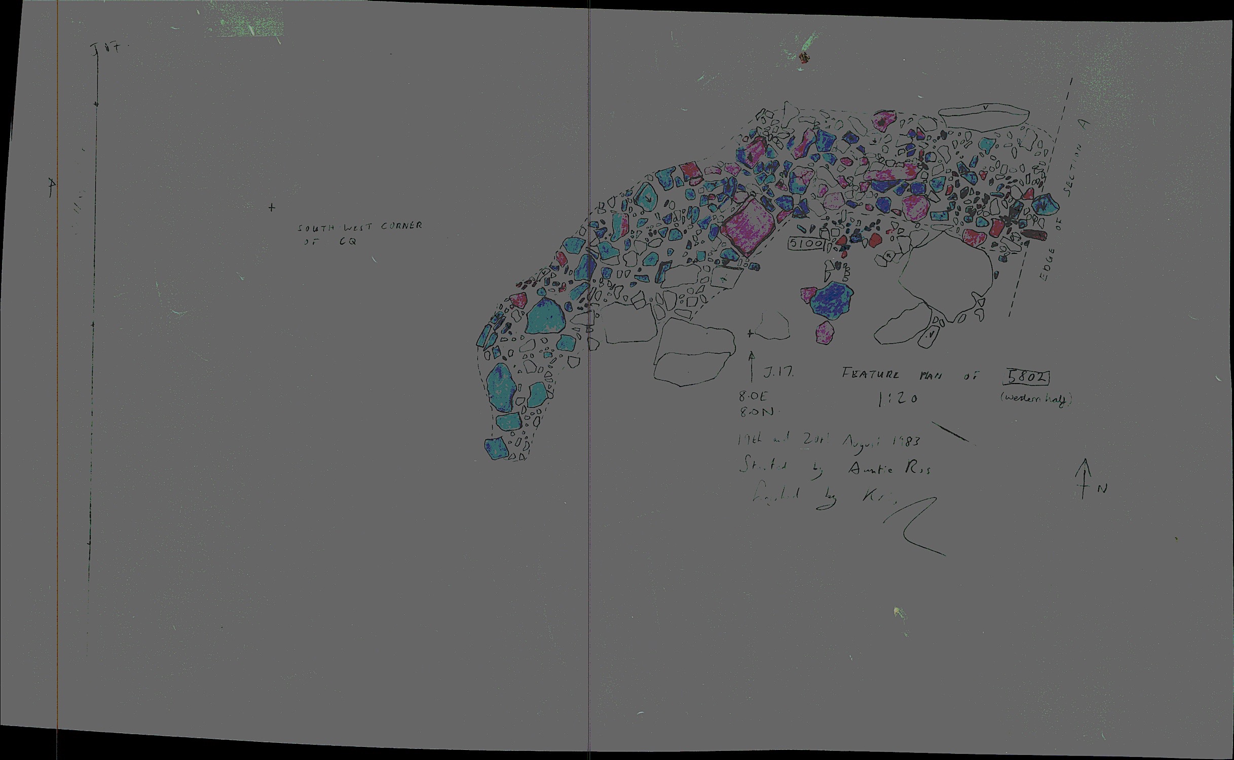 16. Feature Plan F05802 West (hand)