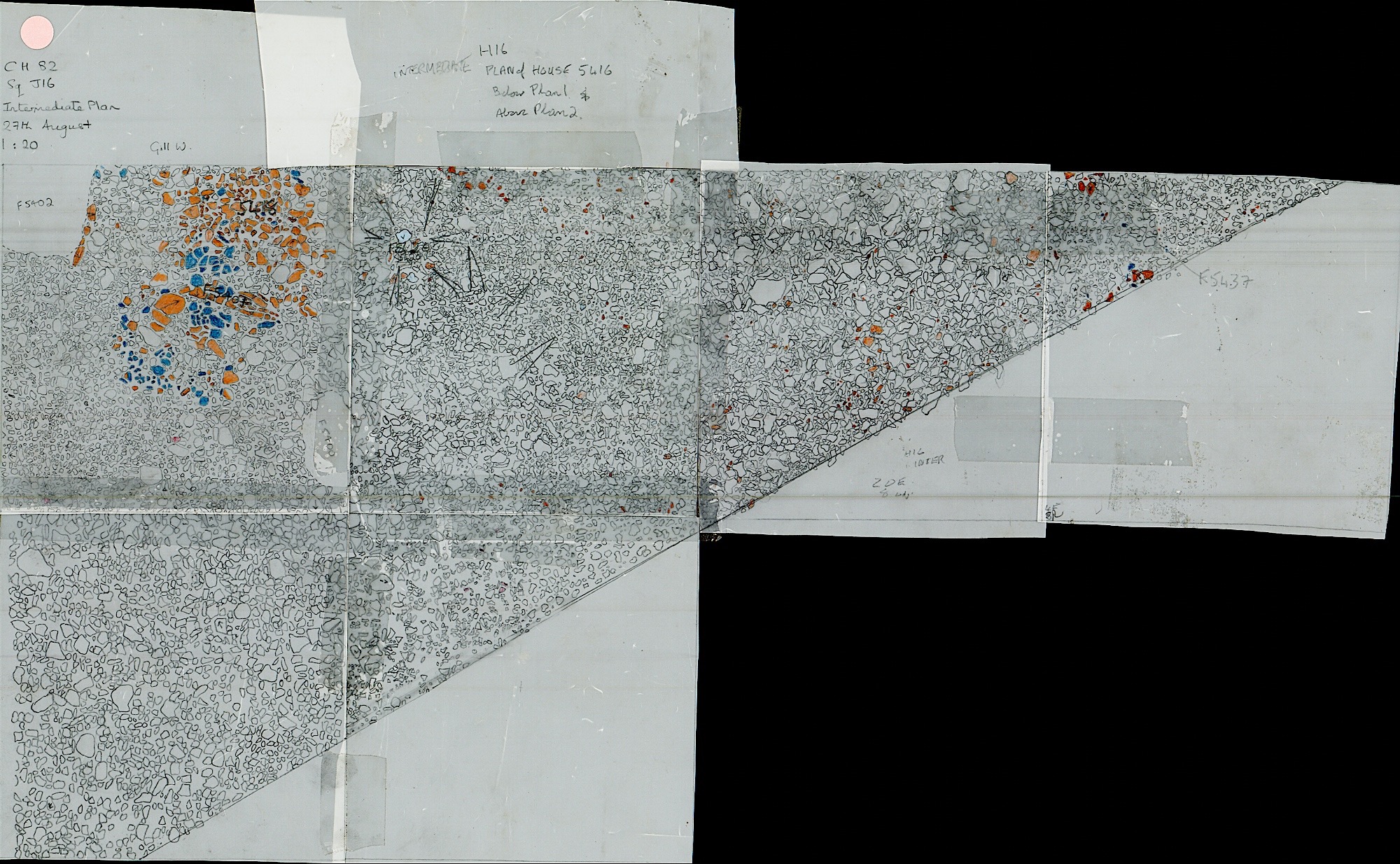 6. NE portion plan 1a (hand)