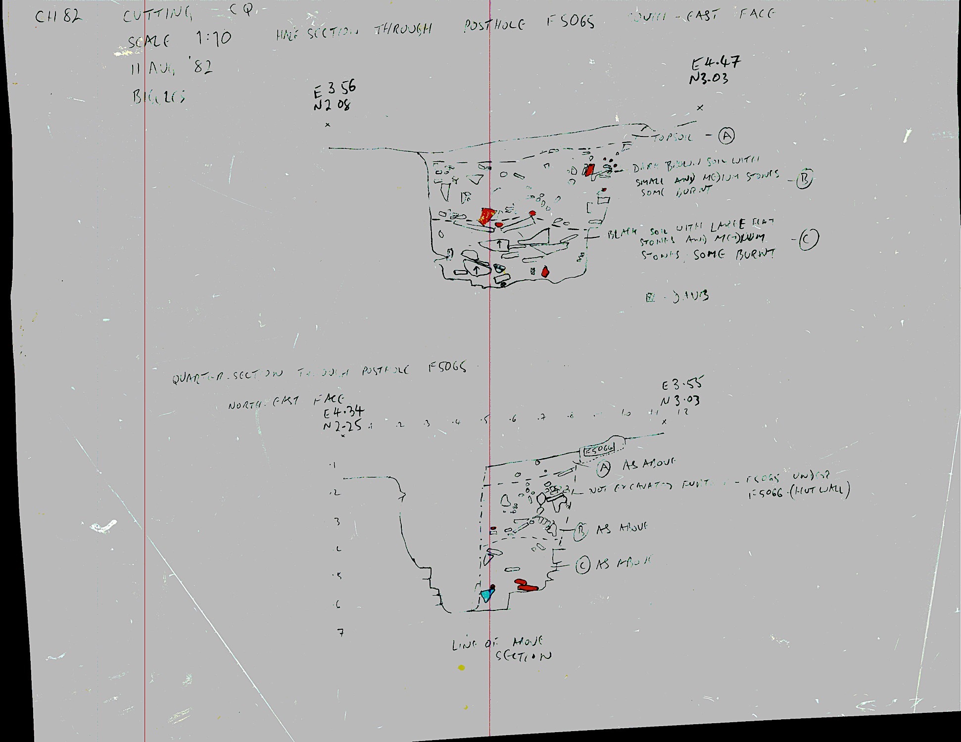 20. Two sections of F05065 (hand)