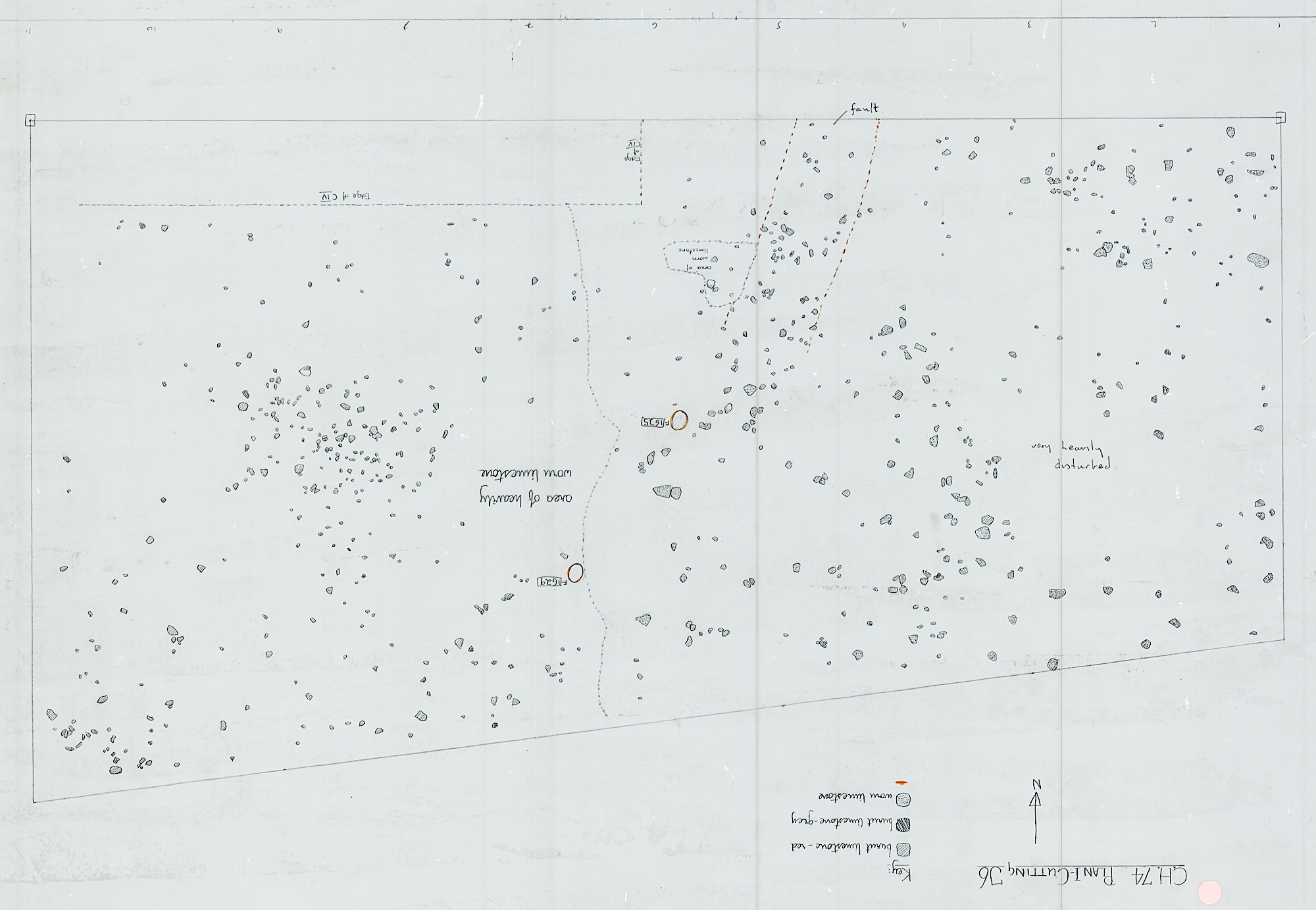 2. Plan 1 North (hand)