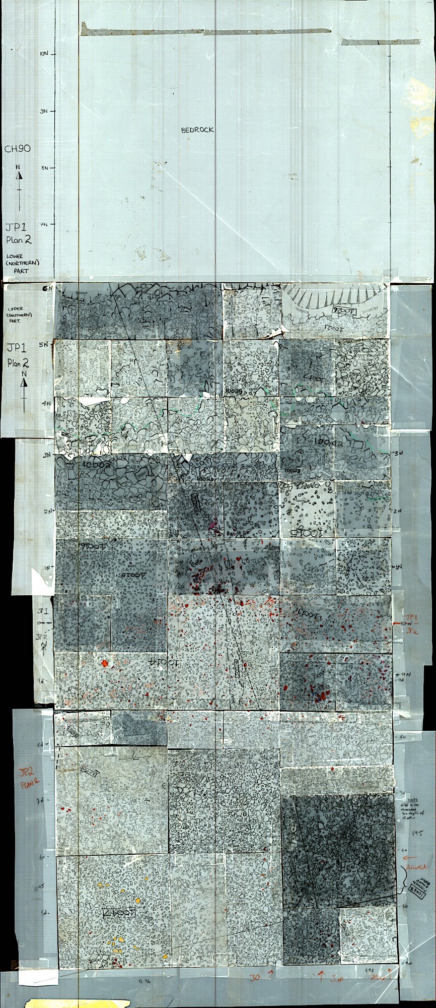 2. Plan 2 with JP1 South (hand)
