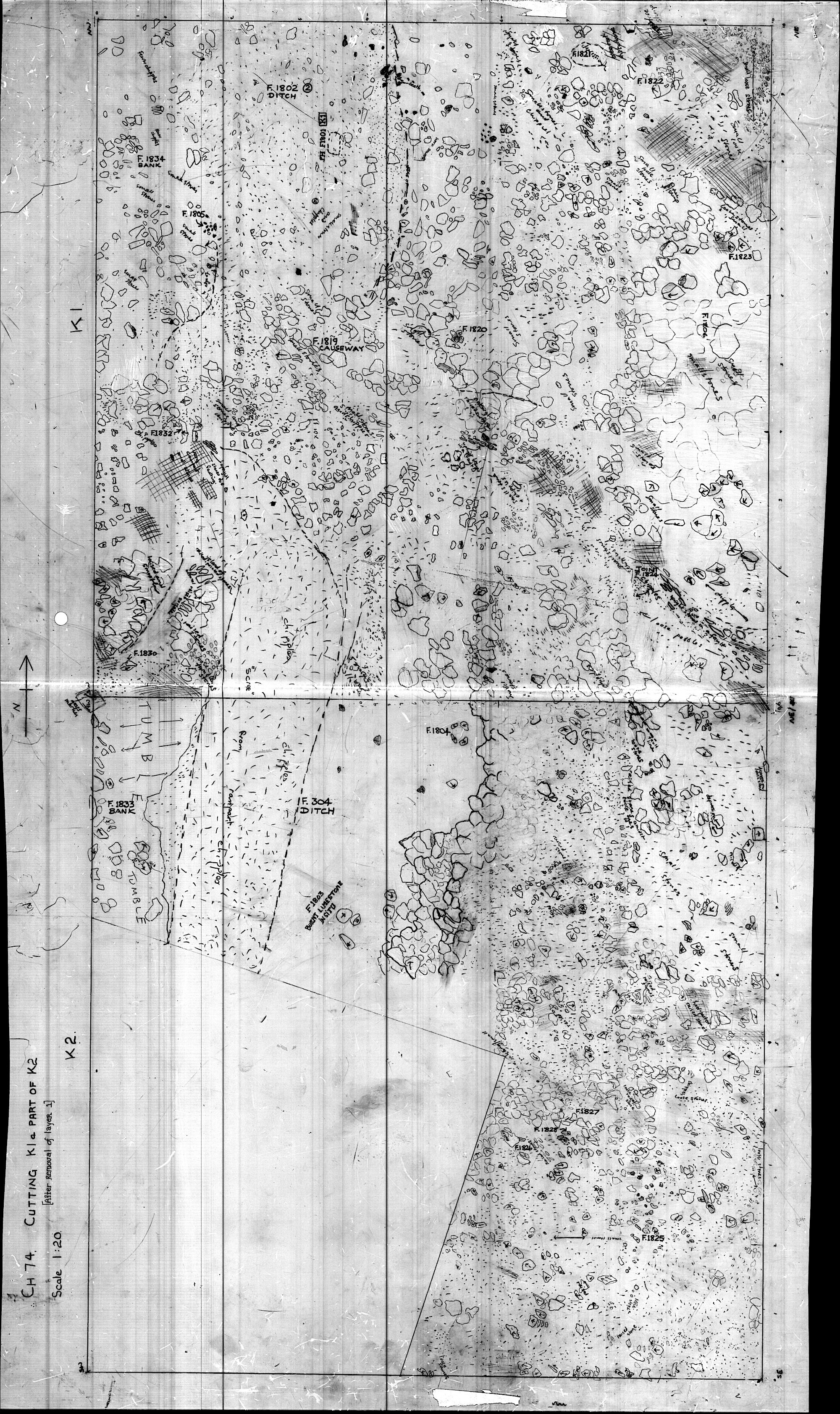 2. Plan 1 with K2 (hand)