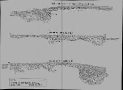17. Sections across Neolithic entrance