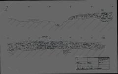 13. T-Q tranverse section through ditch and bank