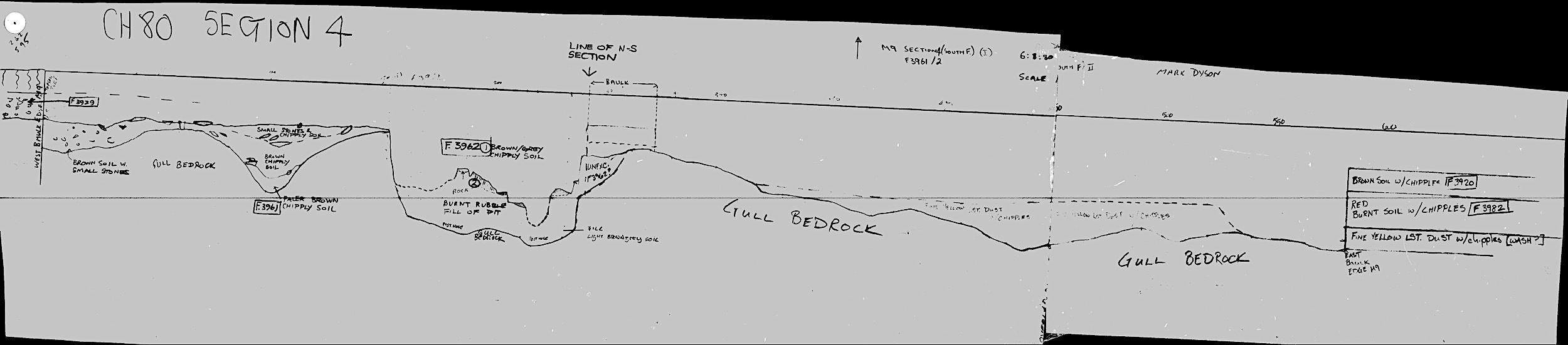 9. Section 4 South face (hand)