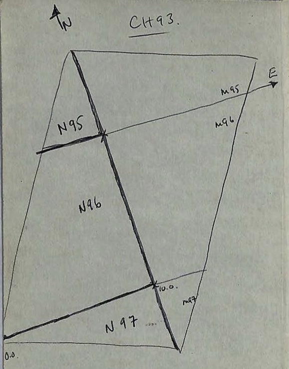 1. CH93 cutting layout from finds book