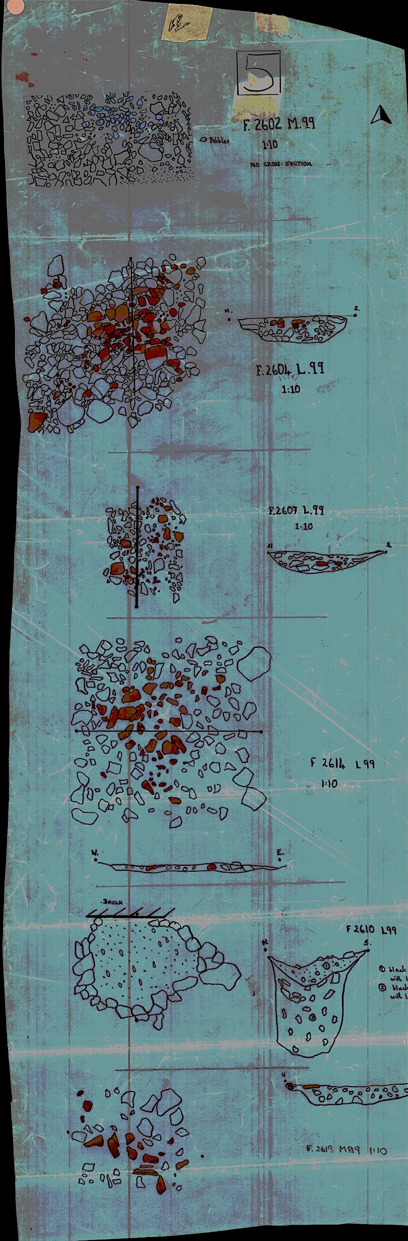 5. Plans and sections of small features