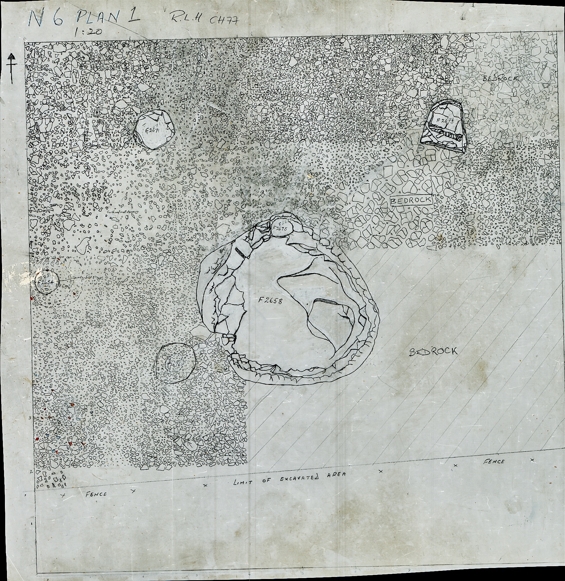 2. Plan 1 North (hand)