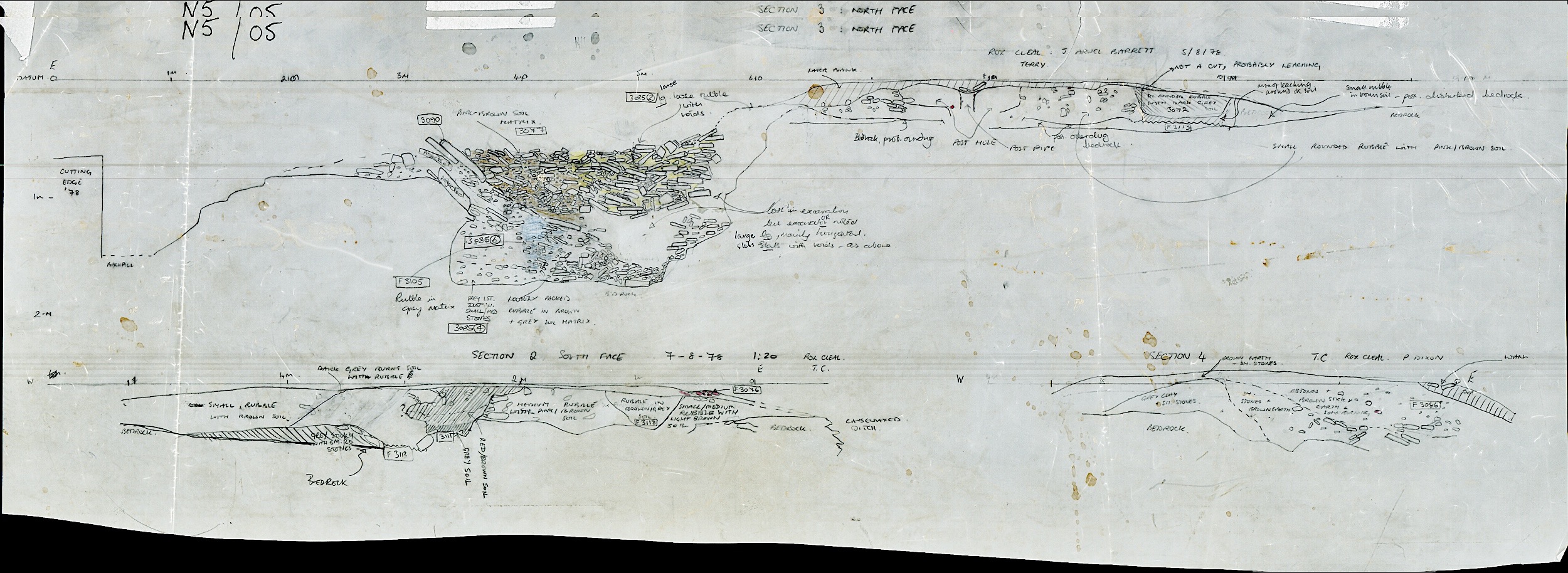 19. Sections across F03085 (hand)