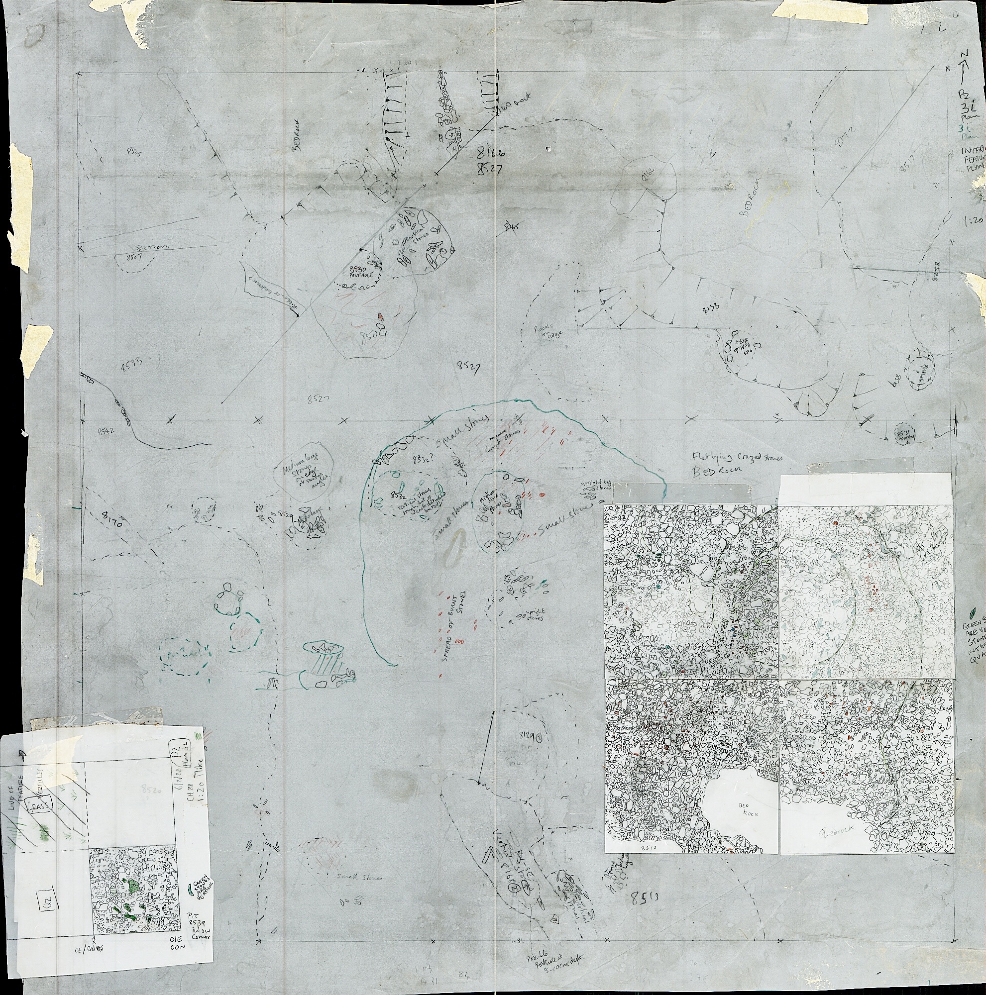 7. Plan 3 interior feature plan