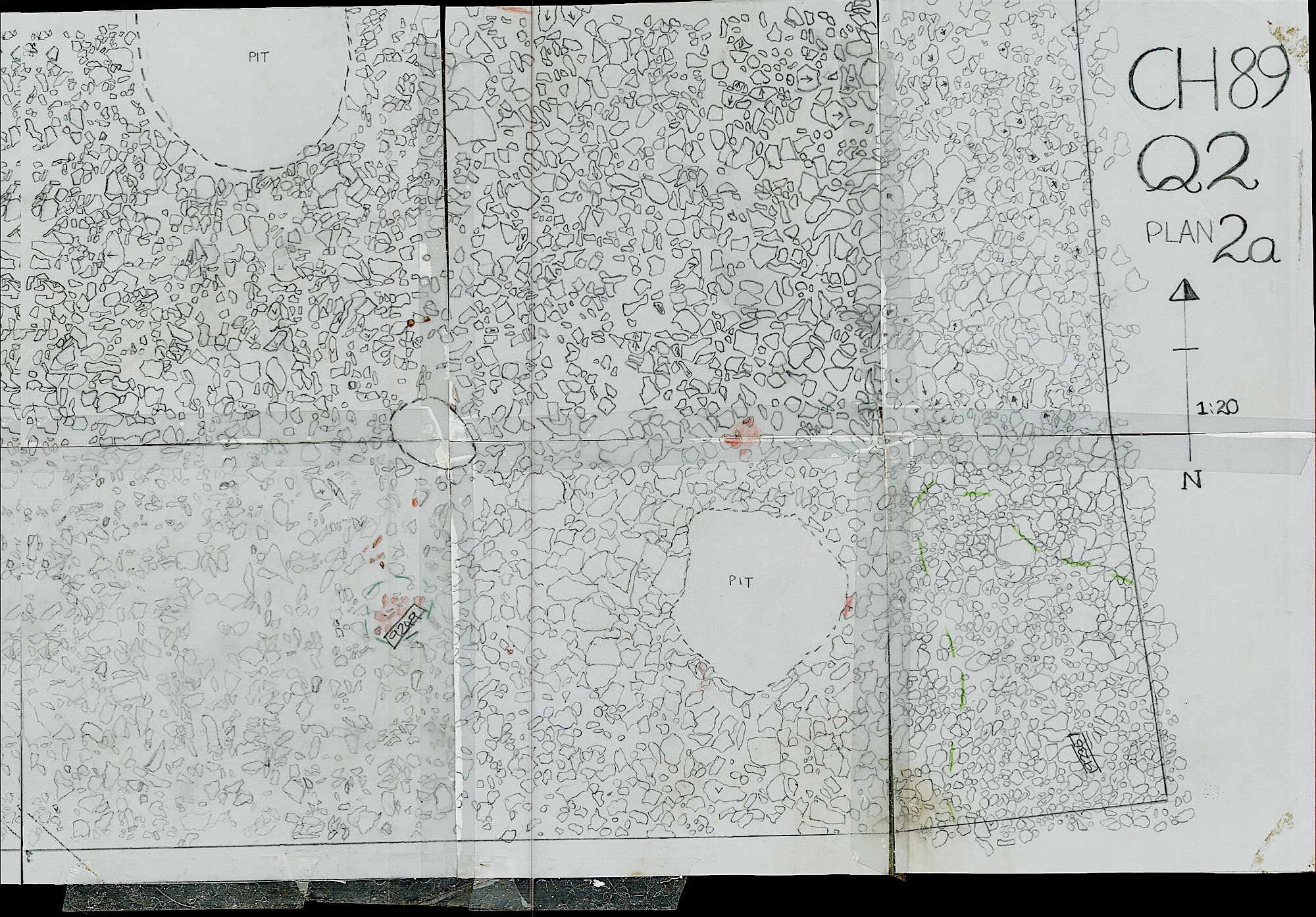 8. Plan 2a NW (hand)