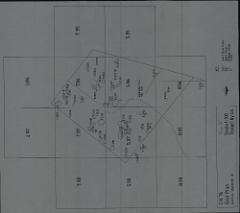 3. Feature sketch including surrounding cuttings