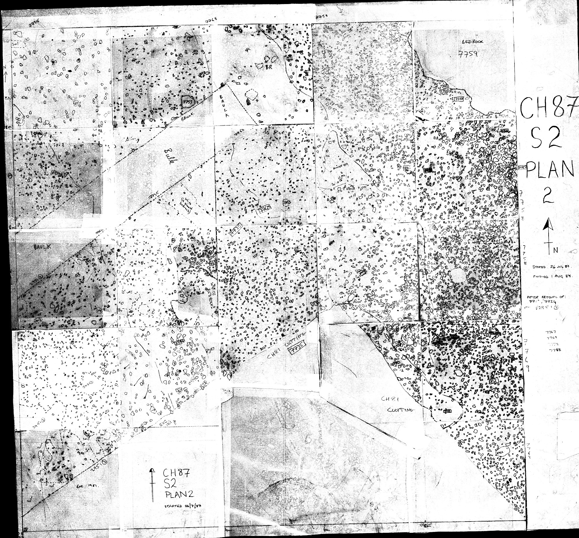 6. Plan 2 North (hand)