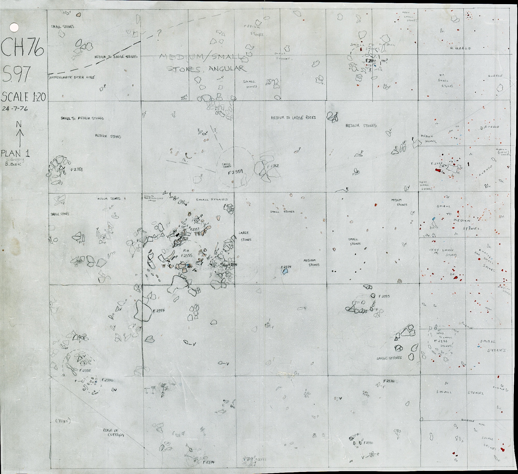 2. Plan 1 (hand)