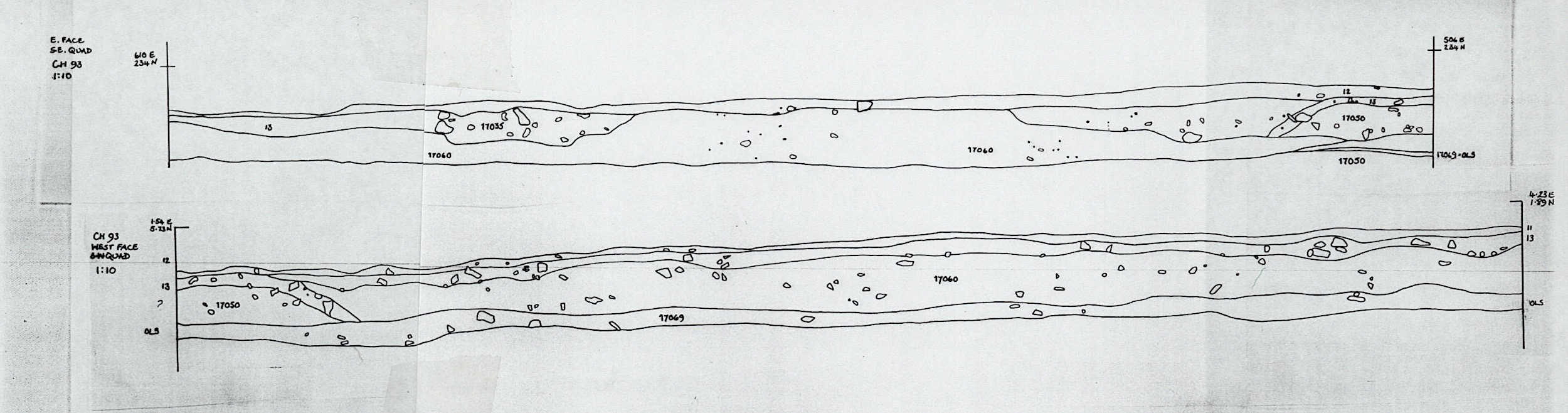 26. Two axial baulk sections