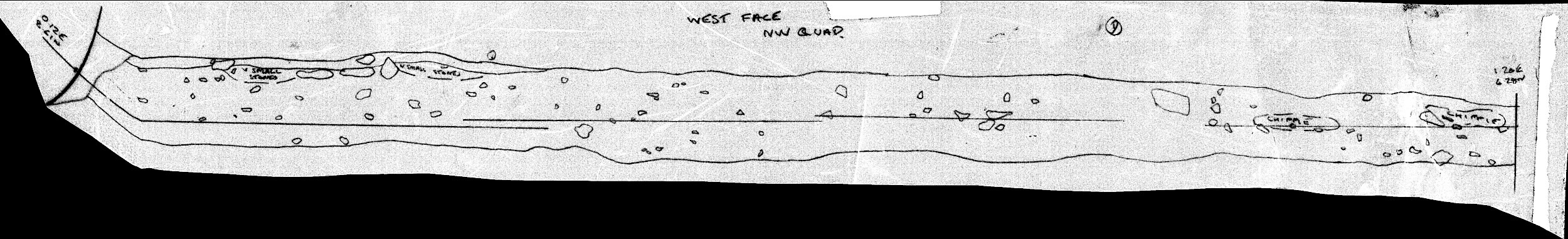 34. West facing section of NW quadrant