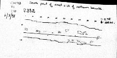 37. Section of south part of E side of N baulk