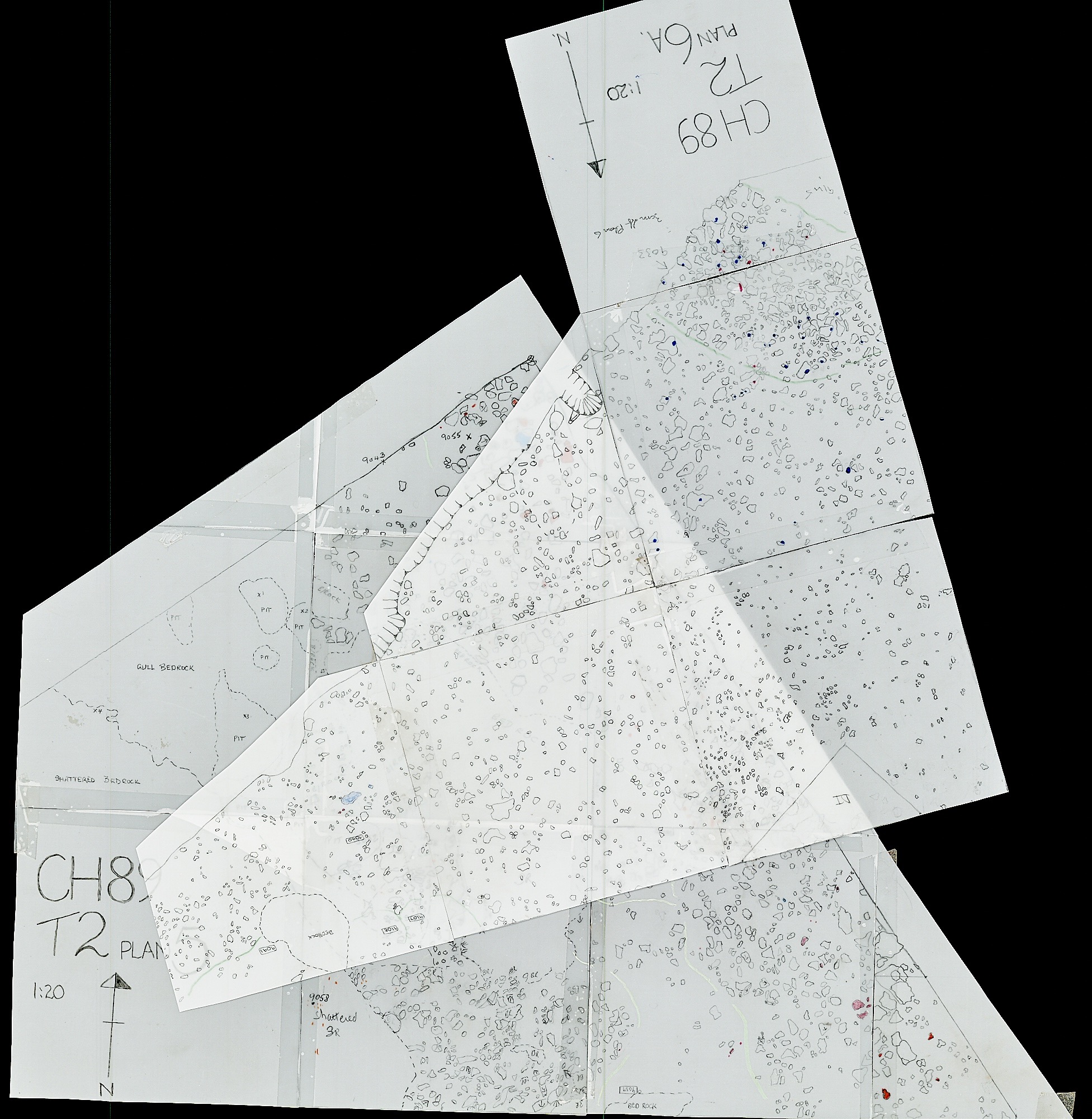 29. Plan 5 South West (hand)