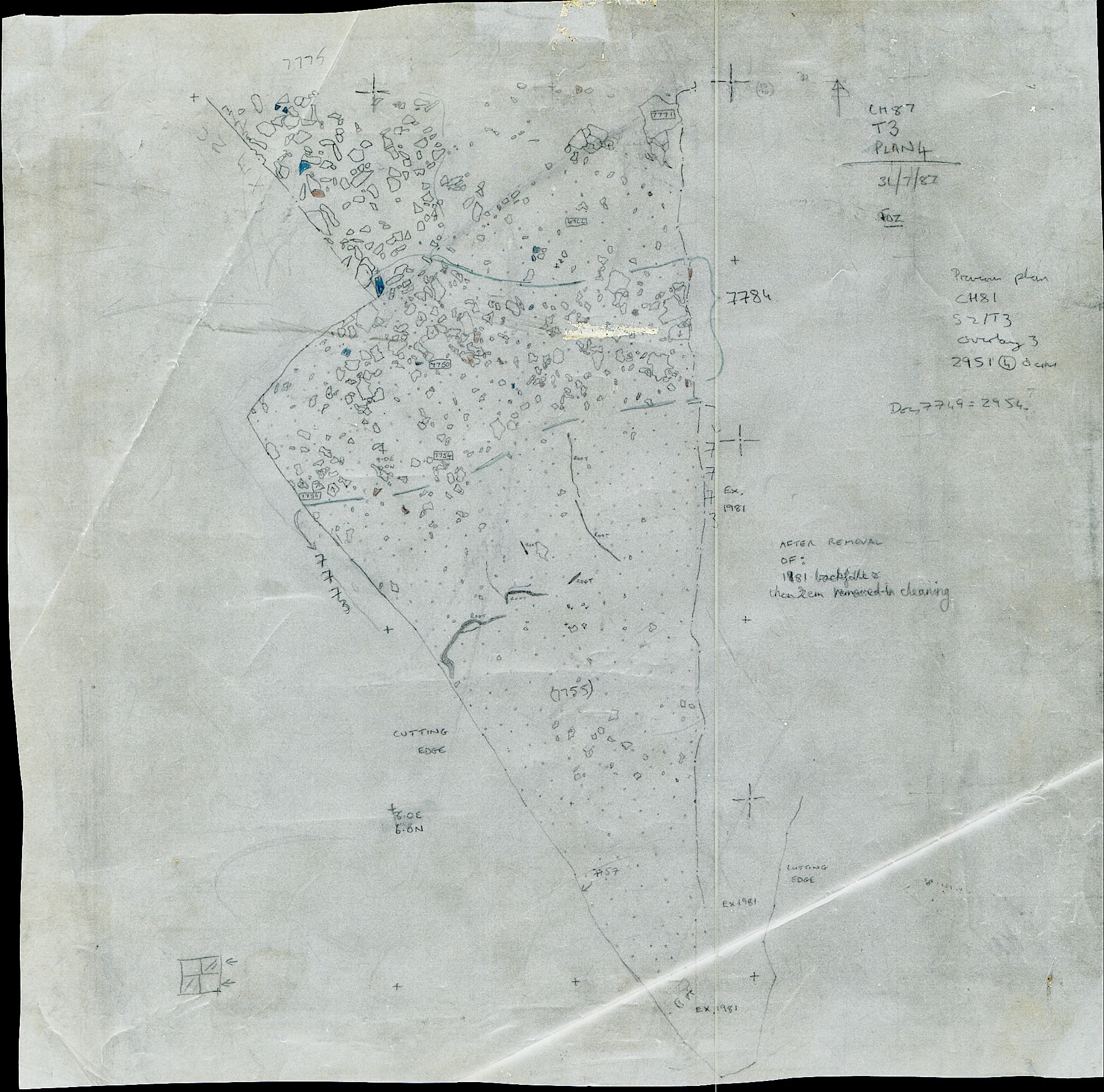 7. Plan 4 East (hand)