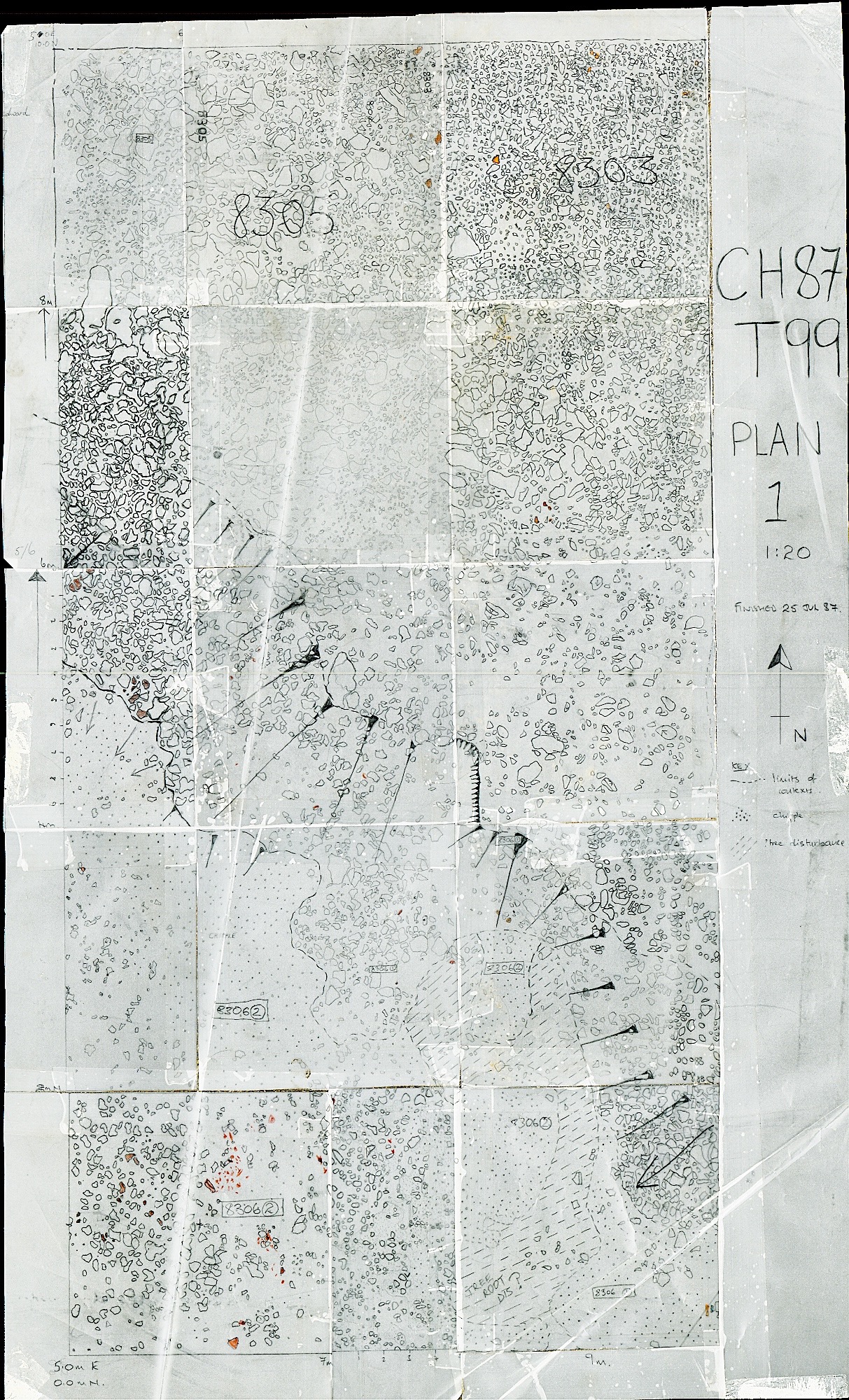 1. Plan 1 (hand)