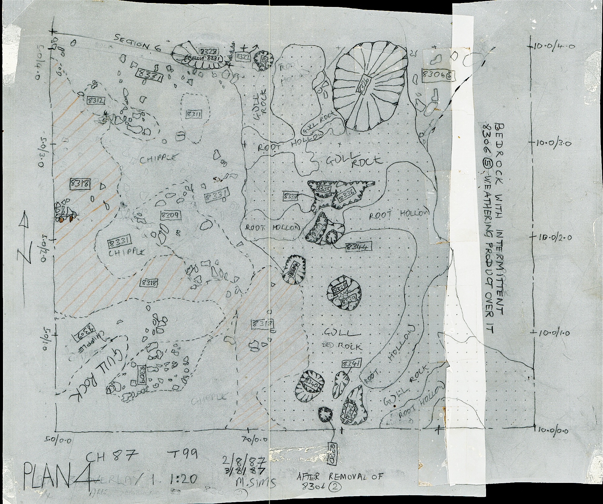 5. Plan 4 South (hand)