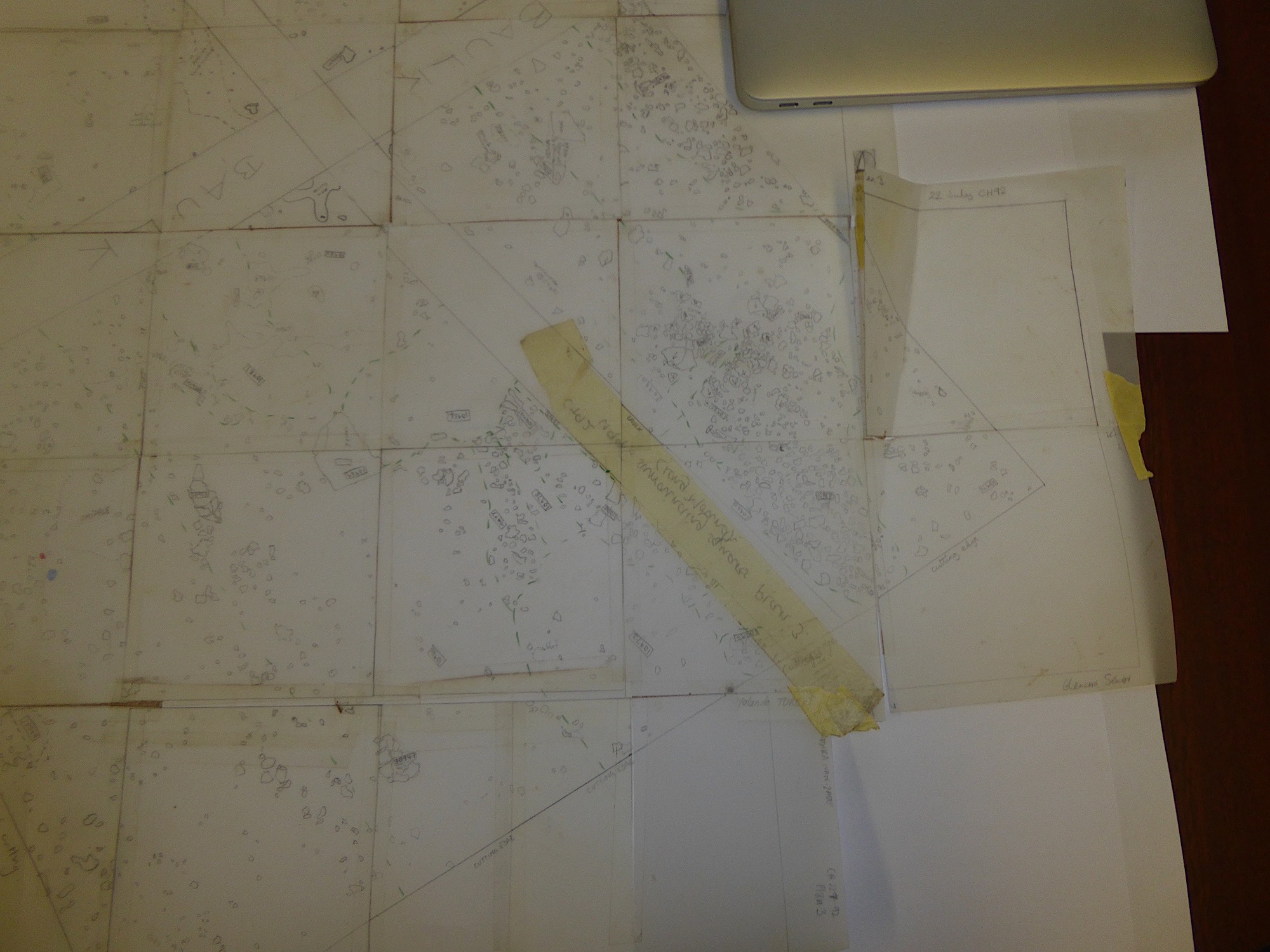 2. Plan 3 NE portion (hand)