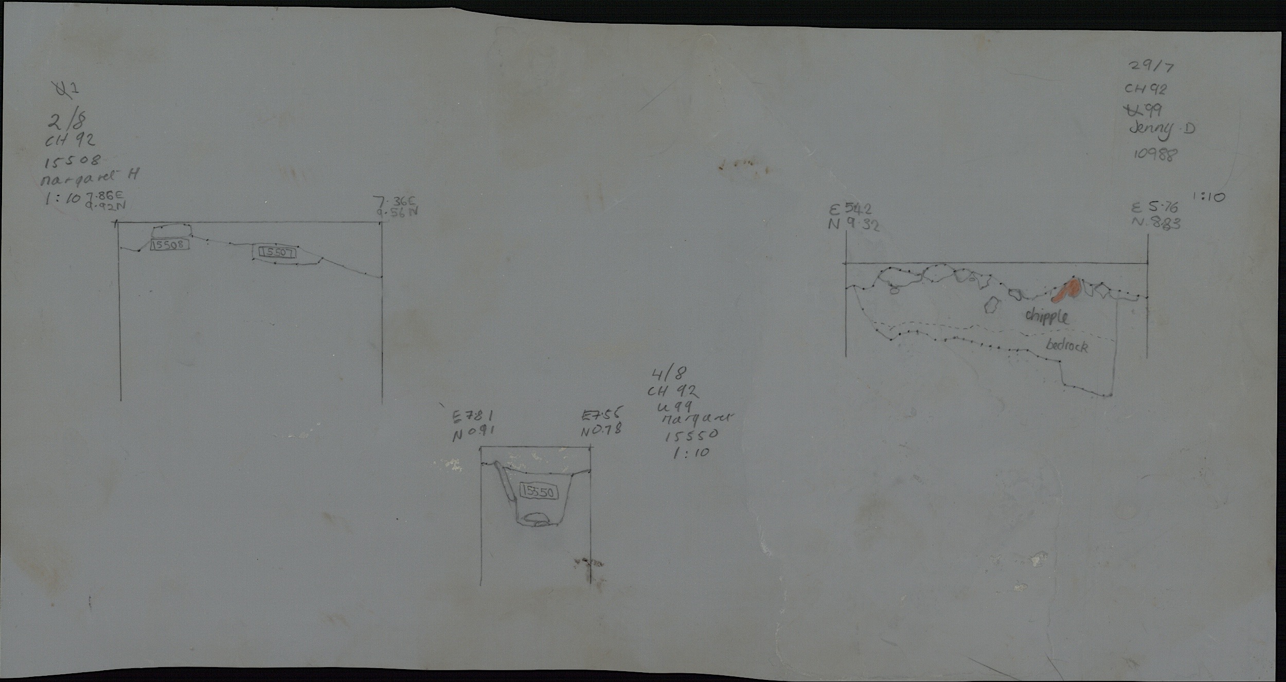 30. Three feature sections