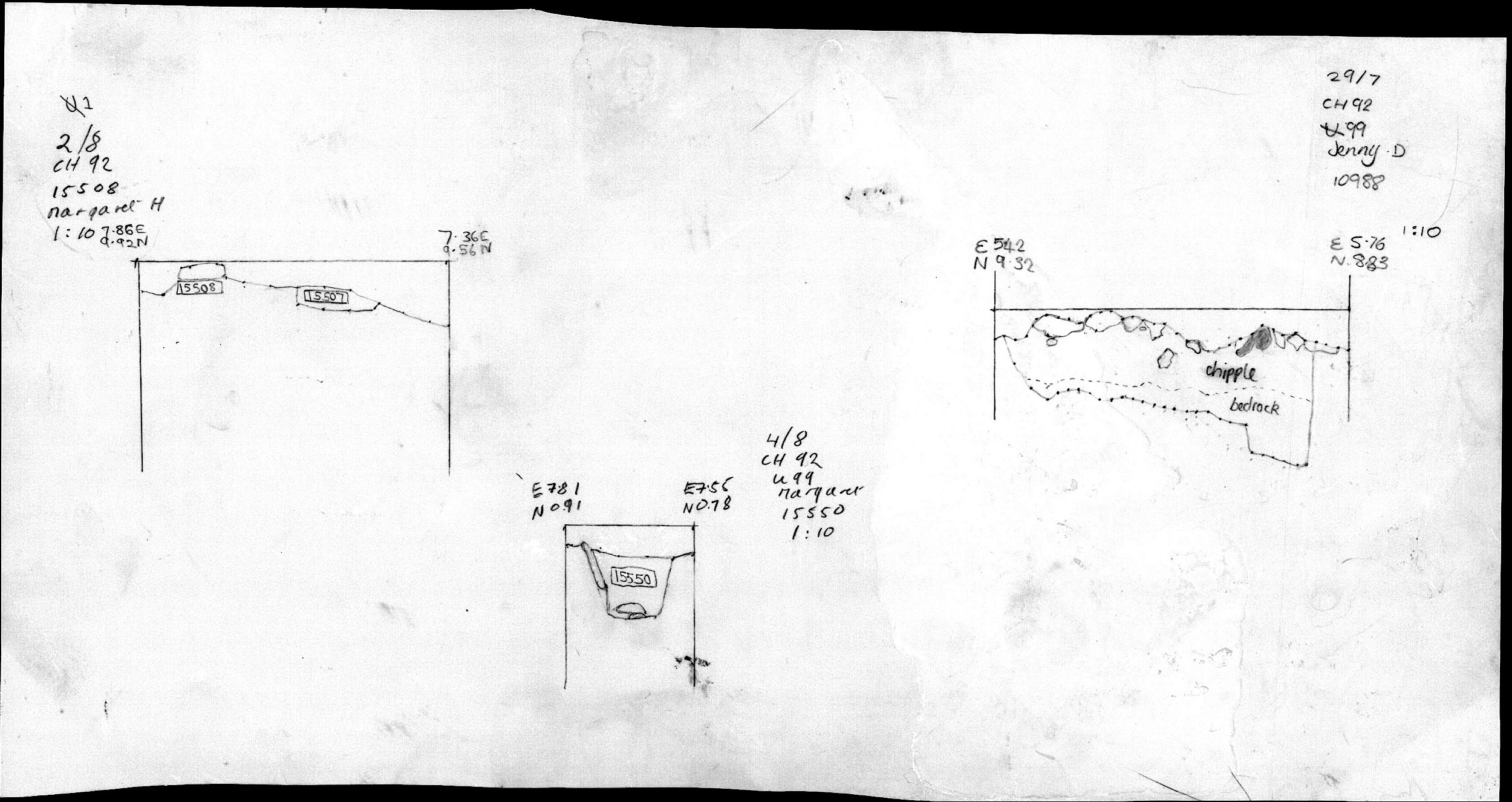 31. Three feature sections