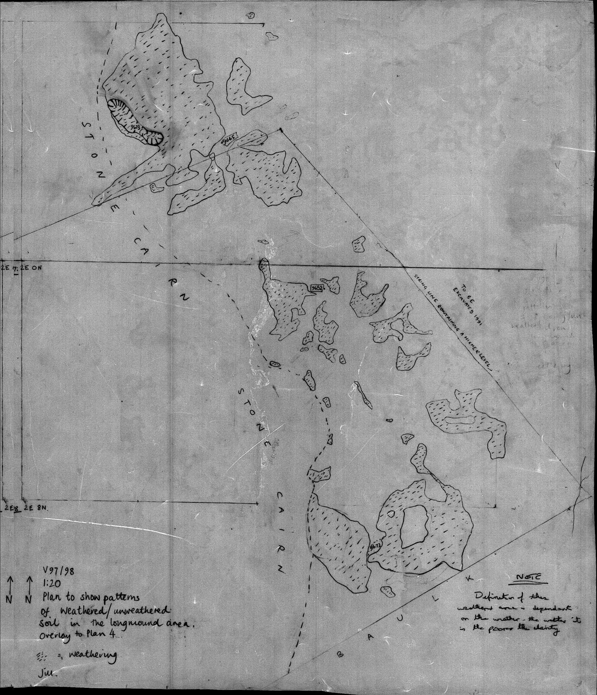 11. Plan 4 overlay North (hand)