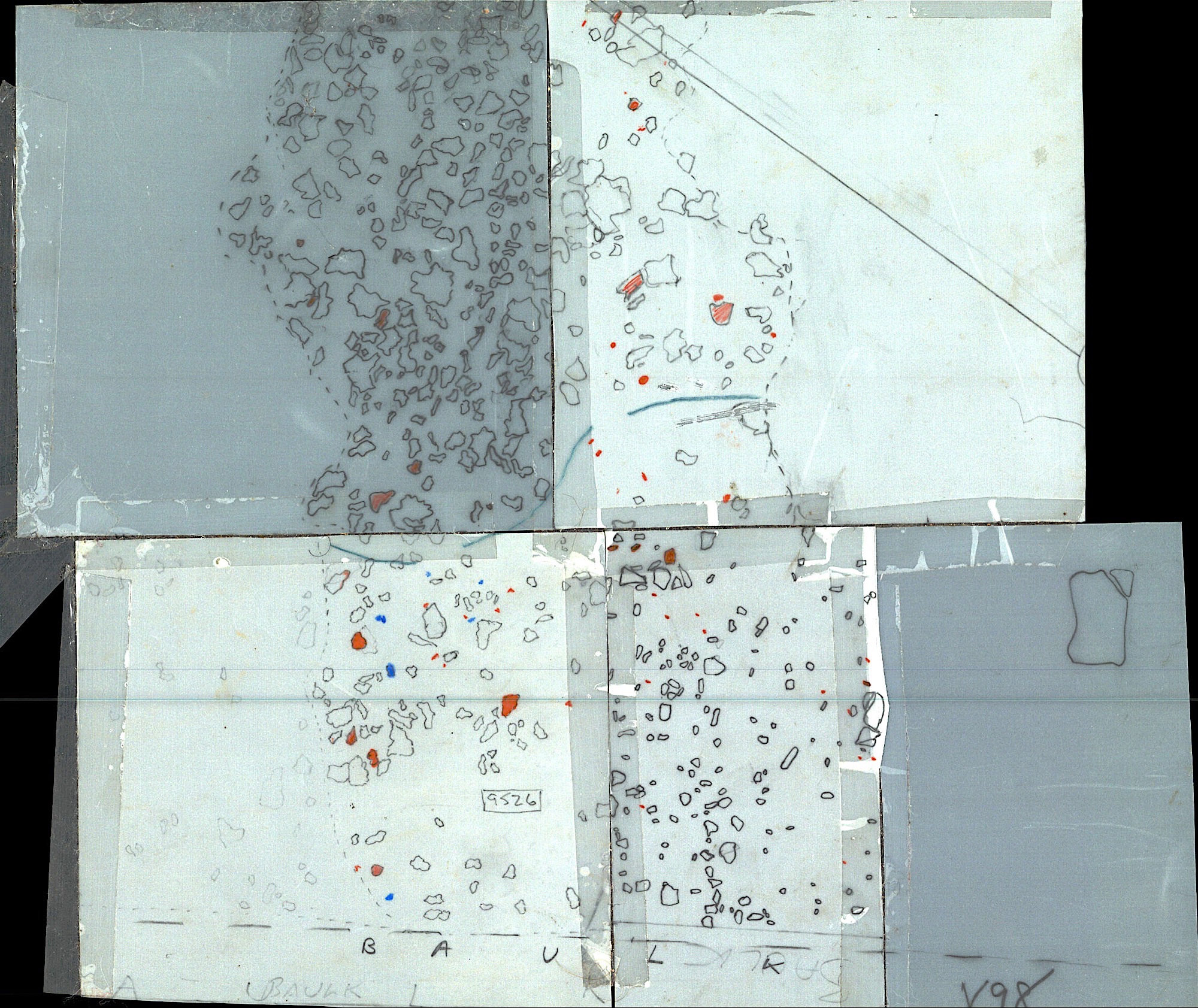 8. Plan 3b South (hand)