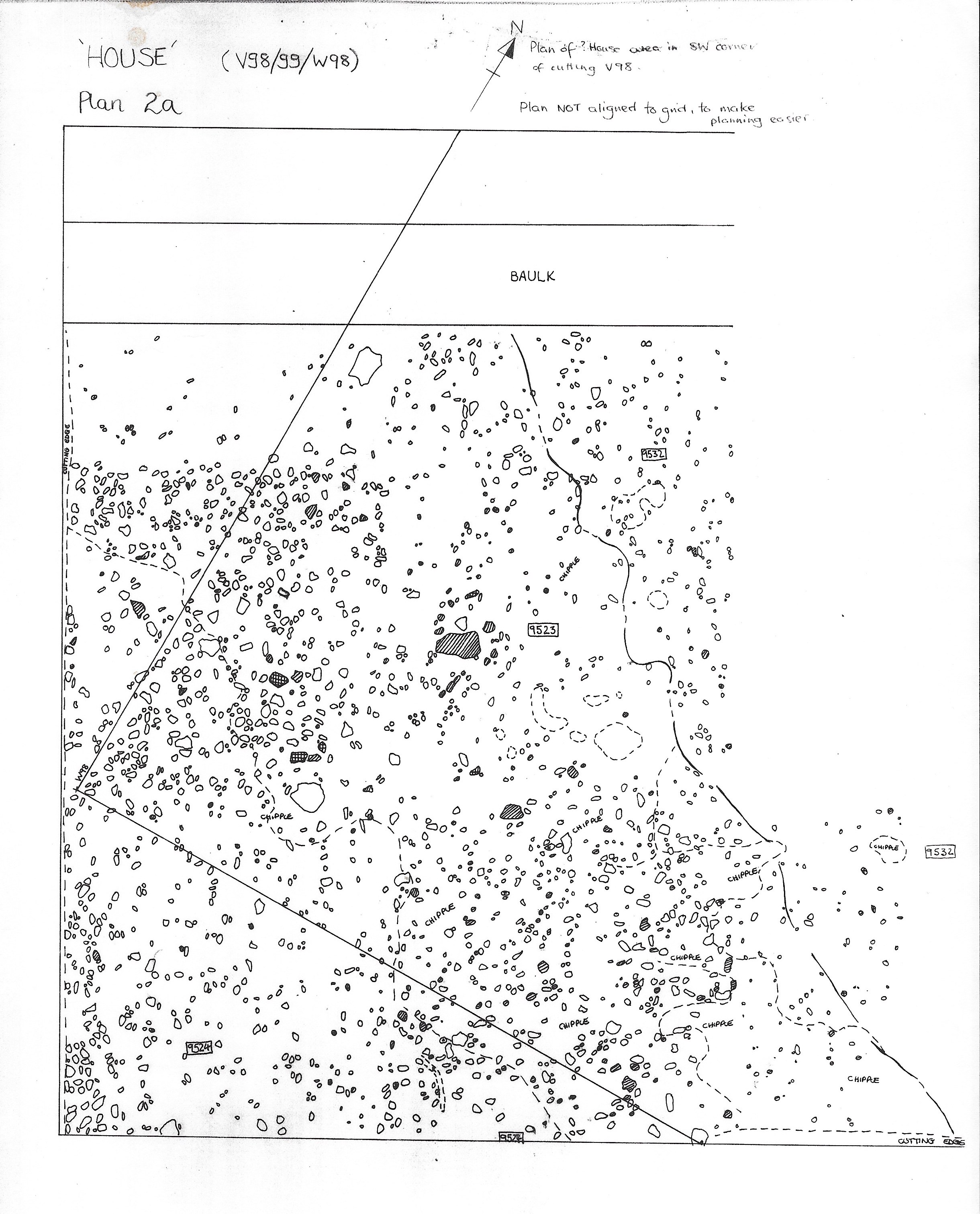 59. Plan 2a of SW corner