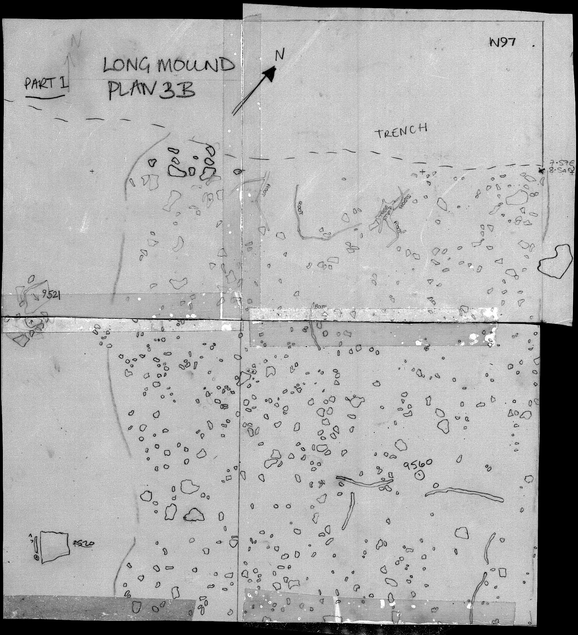 8. Plan 3b North (hand)