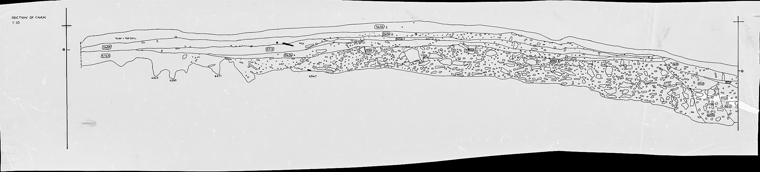 19. Section of cairn