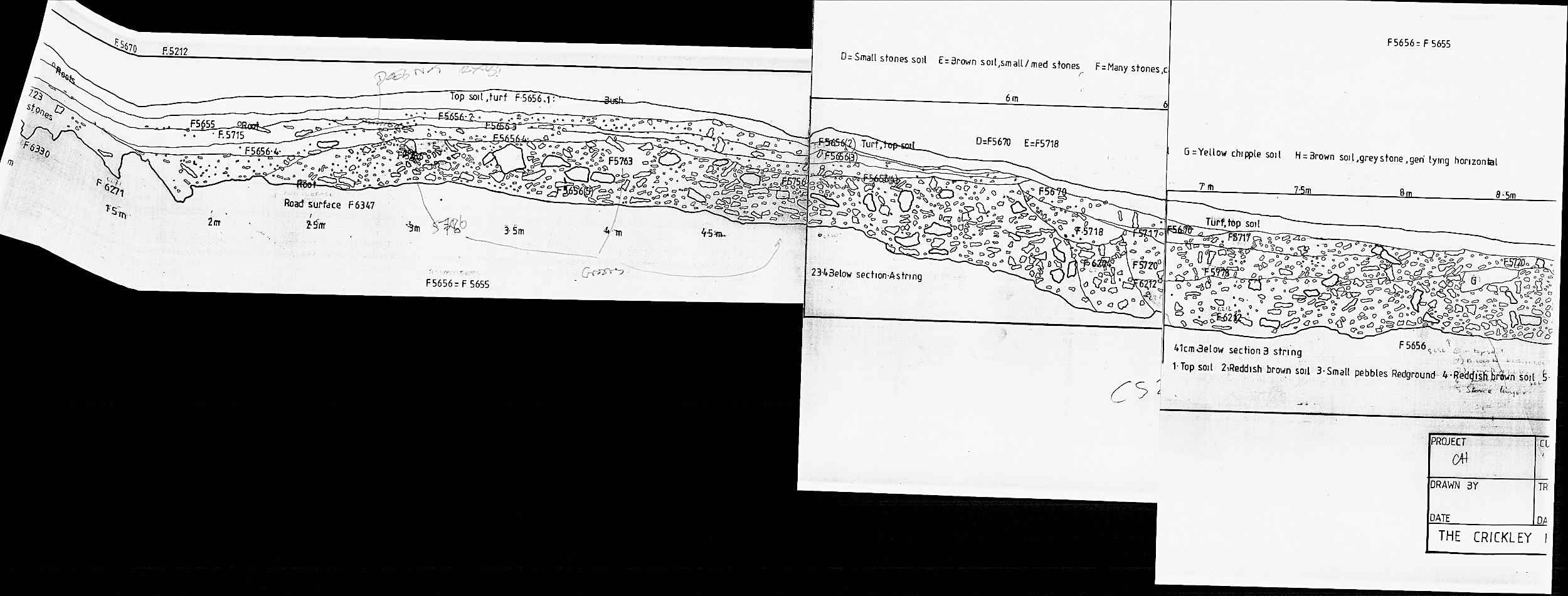 22. Long Mound section