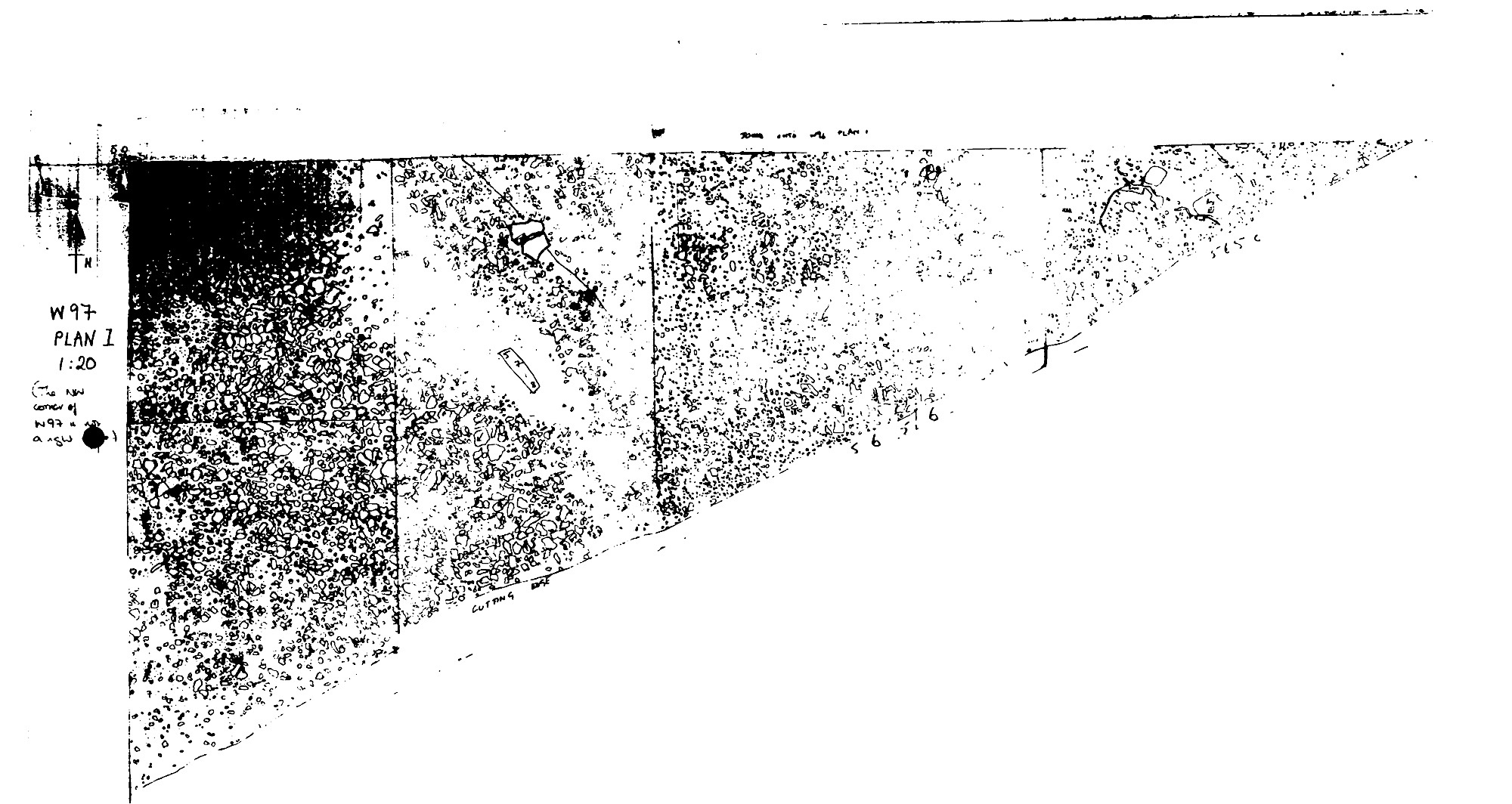 2. Plan 1 North (hand)