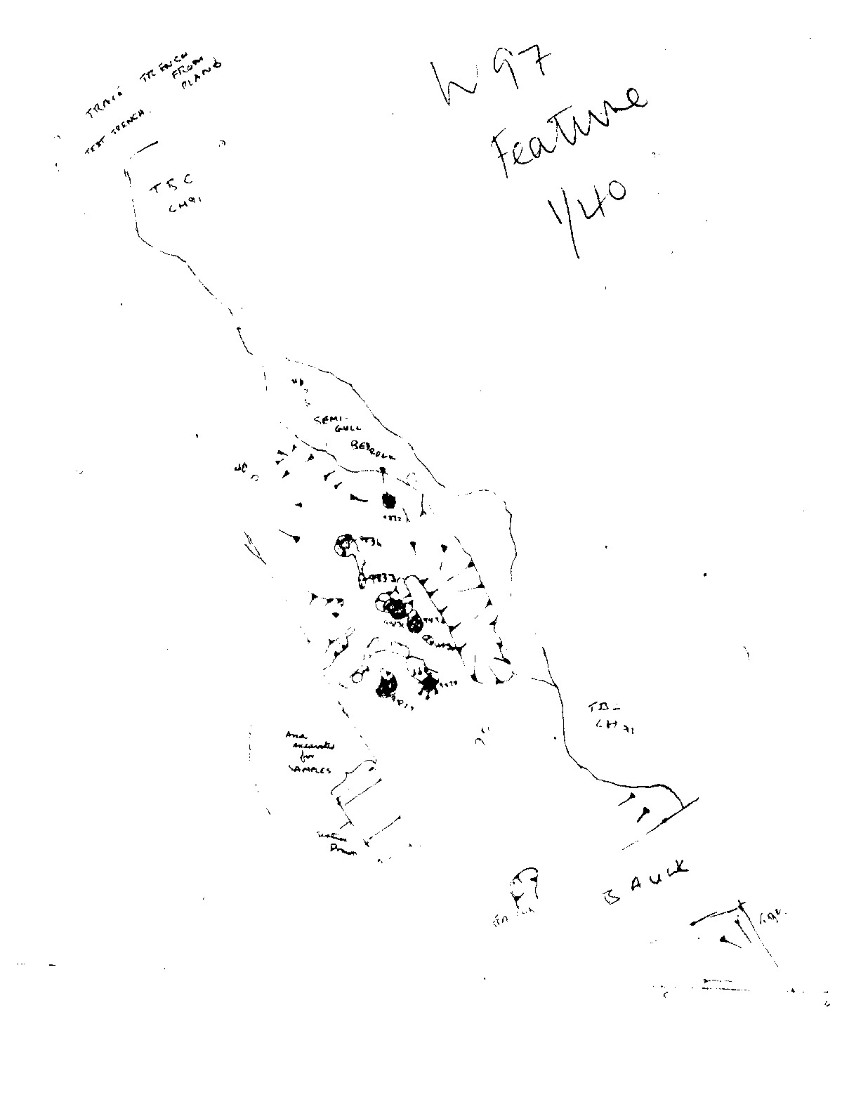 29. Feature Plan South (hand)