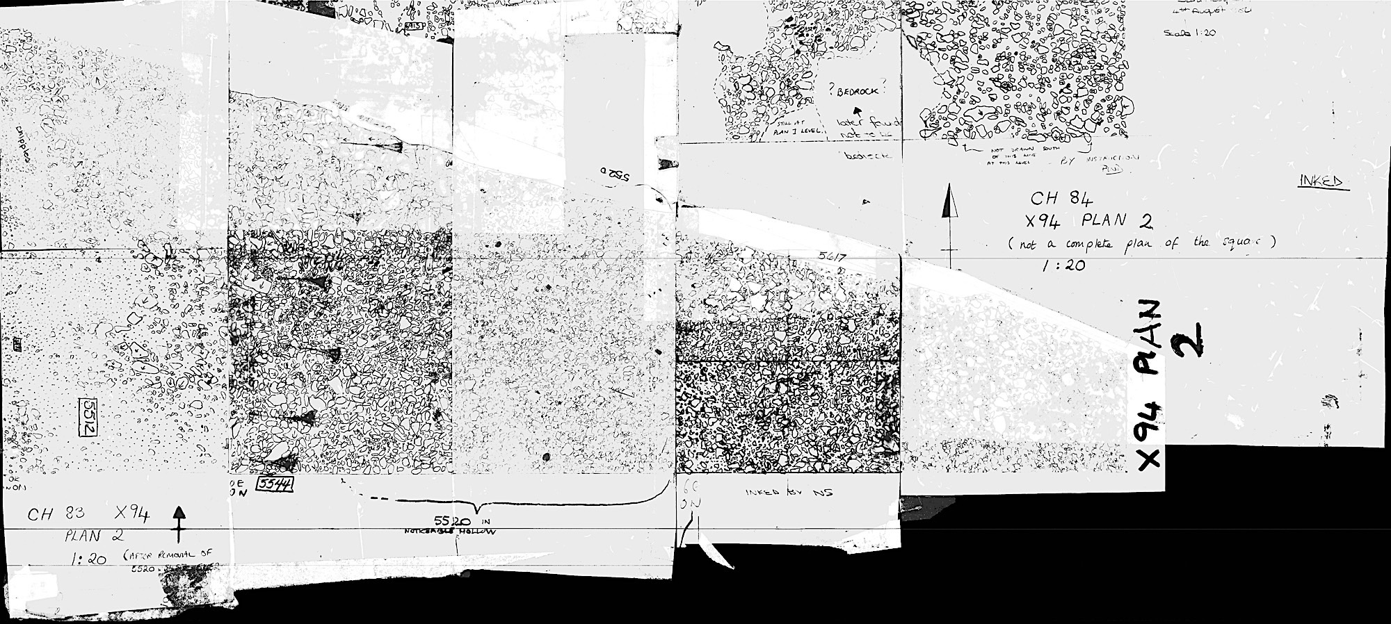 13. Plan 2 after feature removal (hand)