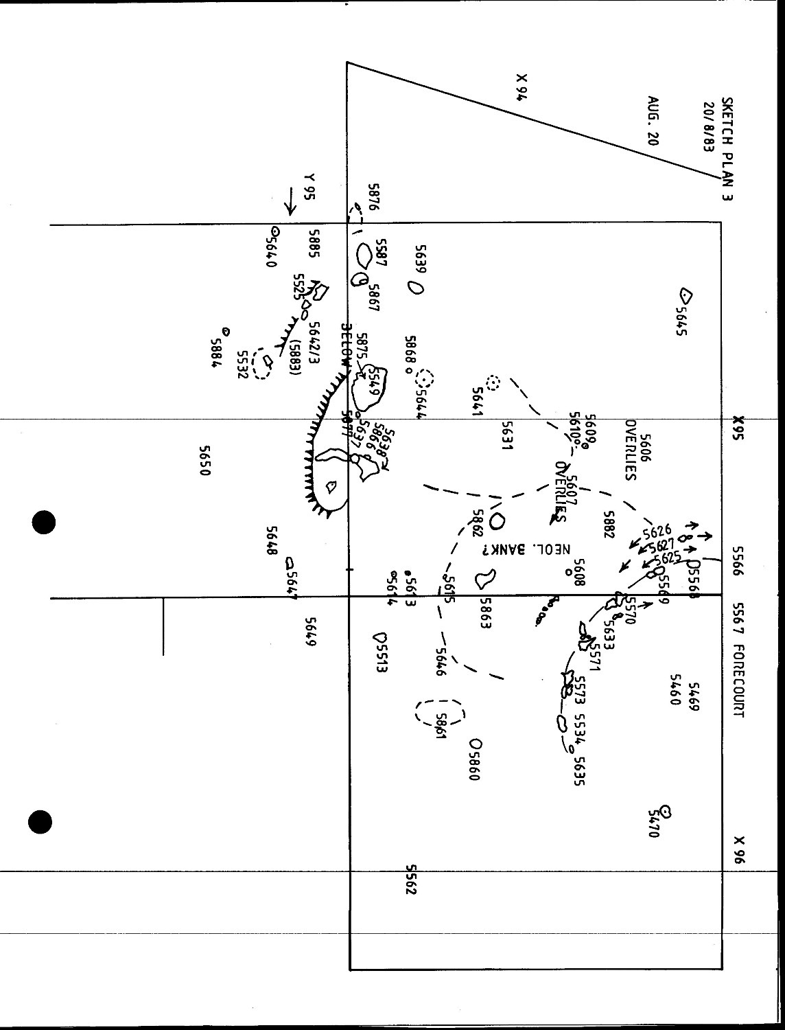 33. Sketch plan showing main features